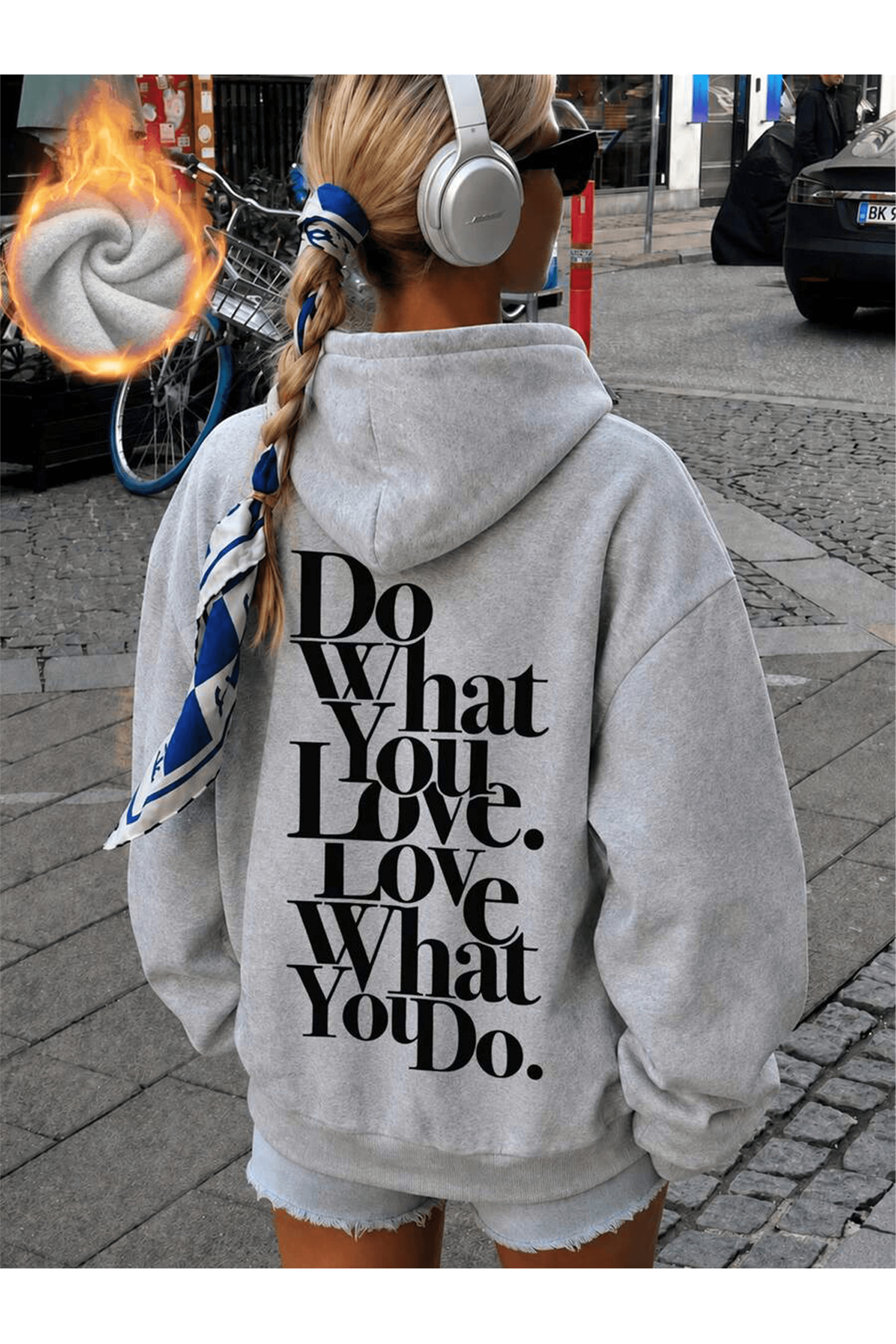 Unisex Do What You Love Sweatshirt Grimelanj