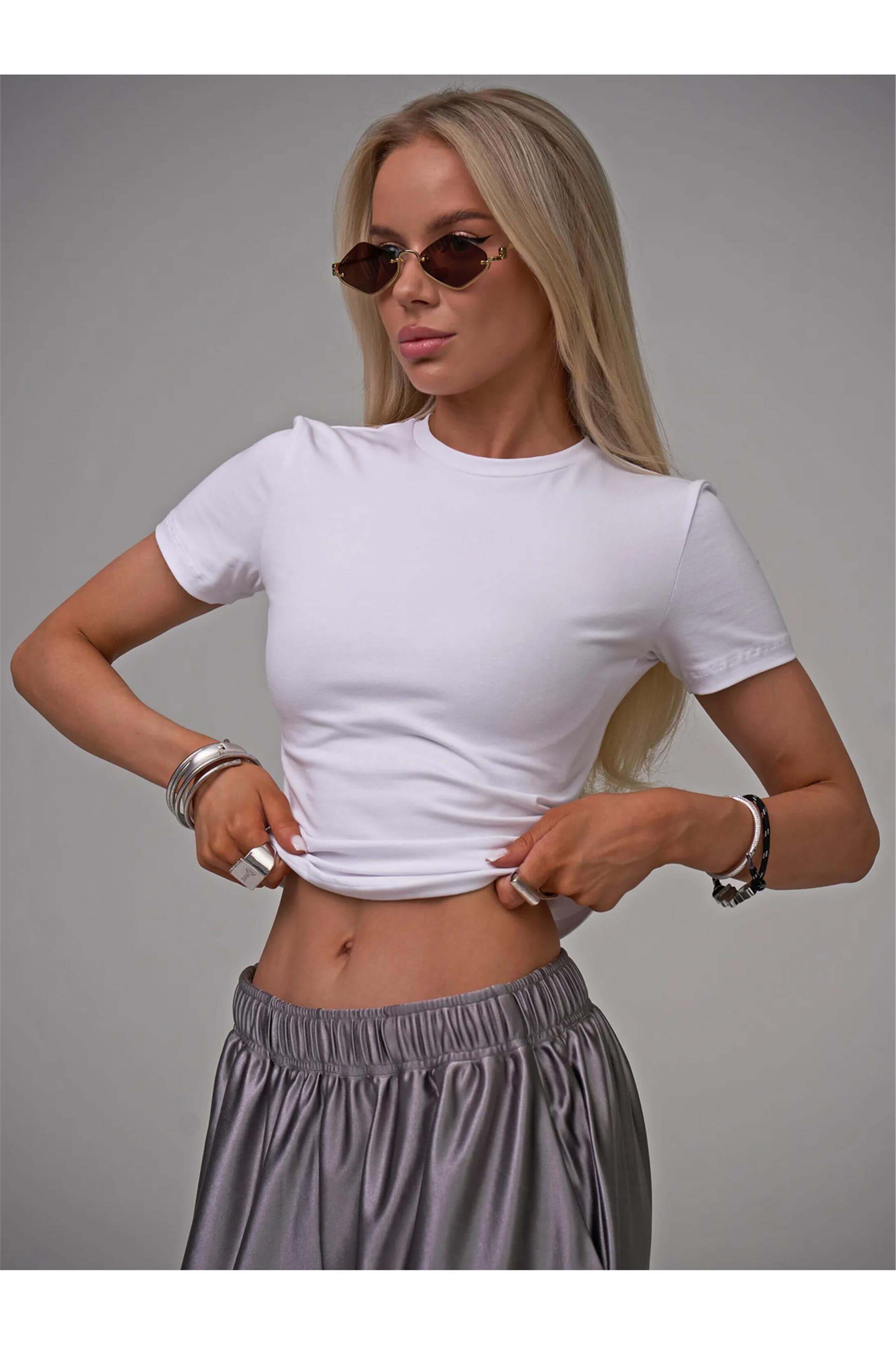 Unisex The Lovers Taş Baskılı Tshirt Siyah