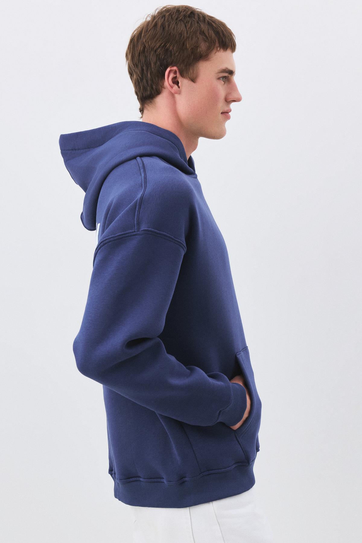 Unisex Stüssy Zar Sweatshirt İndigo
