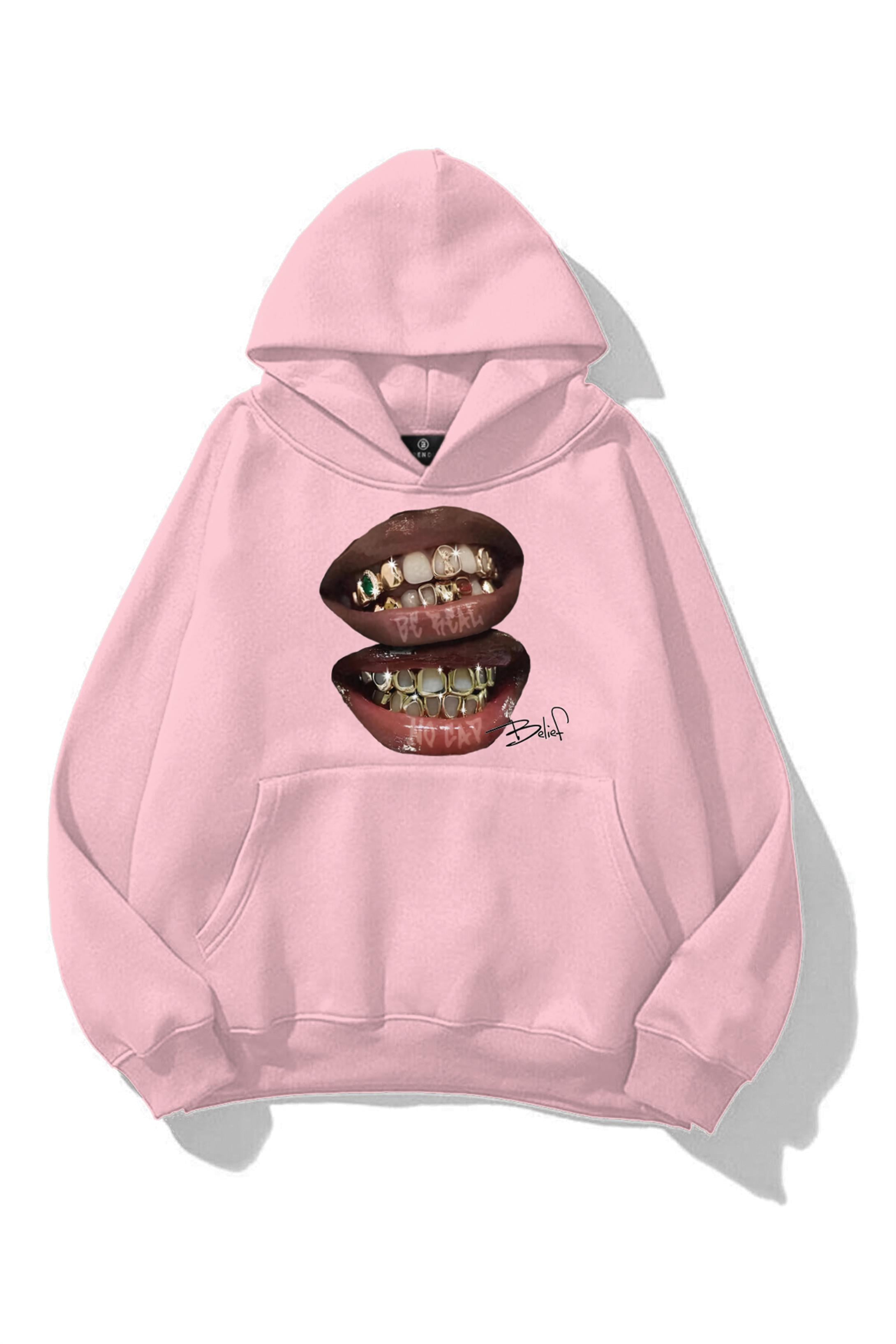 Kadın Belief Sweatshirt Pembe