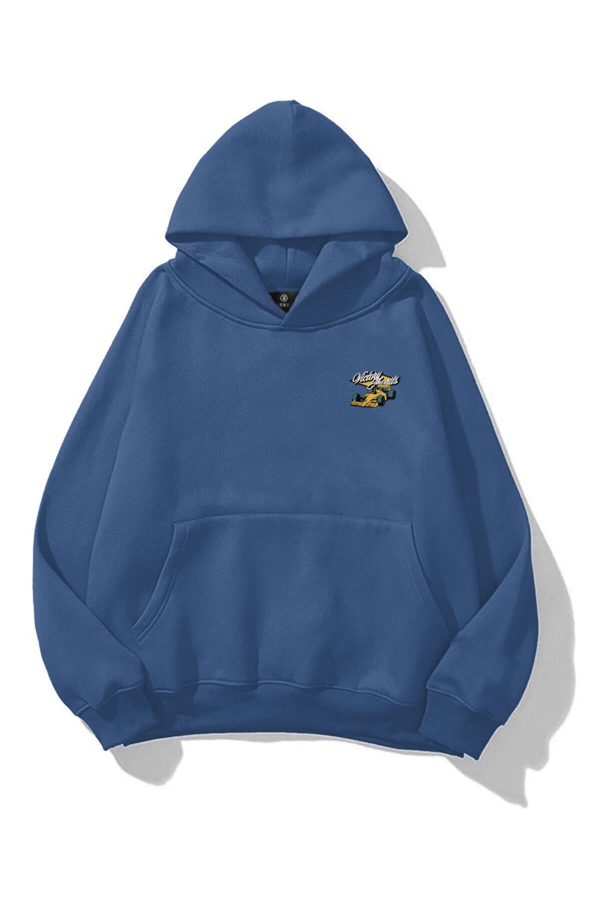 Unisex Victory Awaits Sweatshirt İndigo