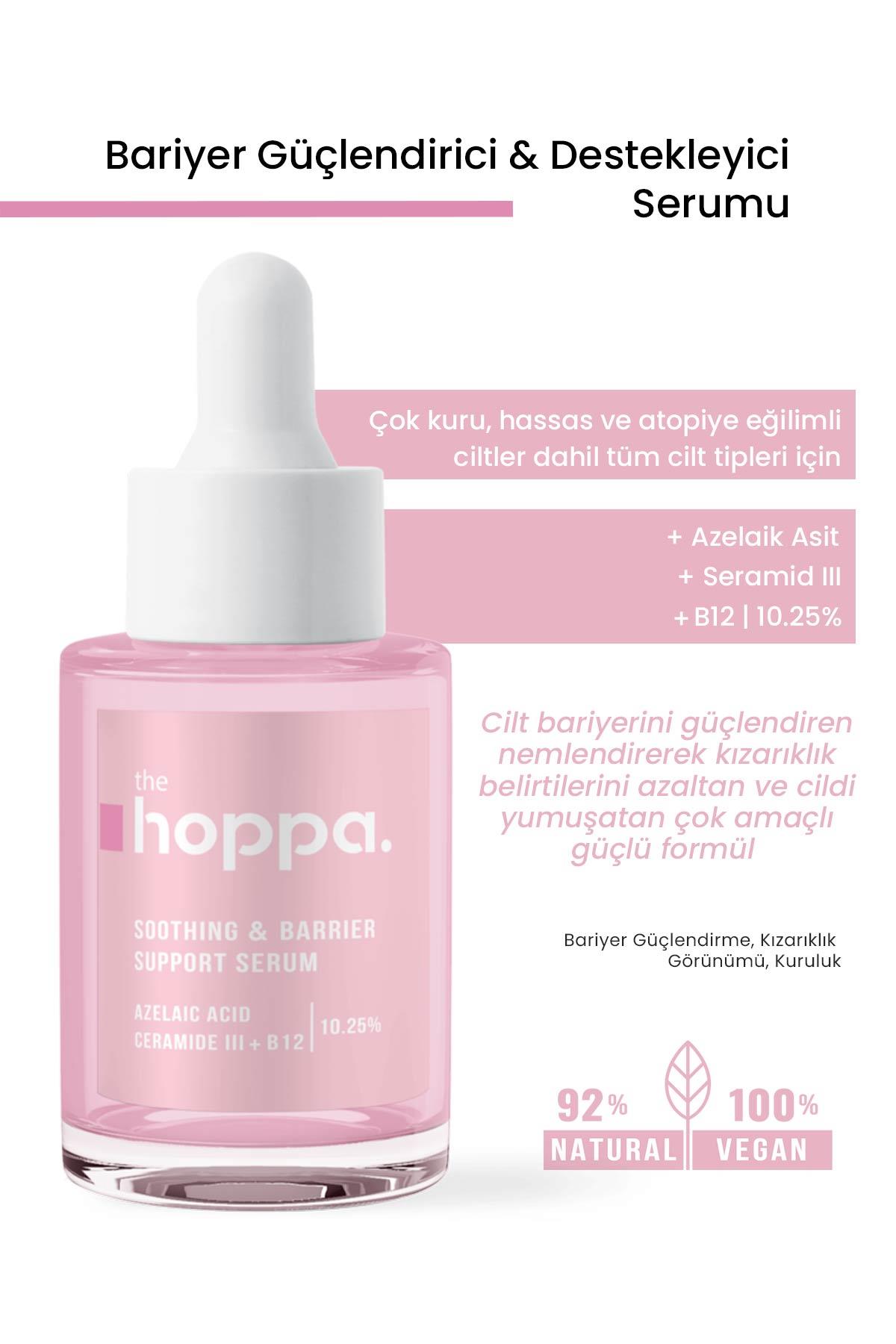 Bariyer Güçlendirici & Destekleyici Serumu Azelaik Asit + Seramid III + B12 | 10.25% - 30 ML