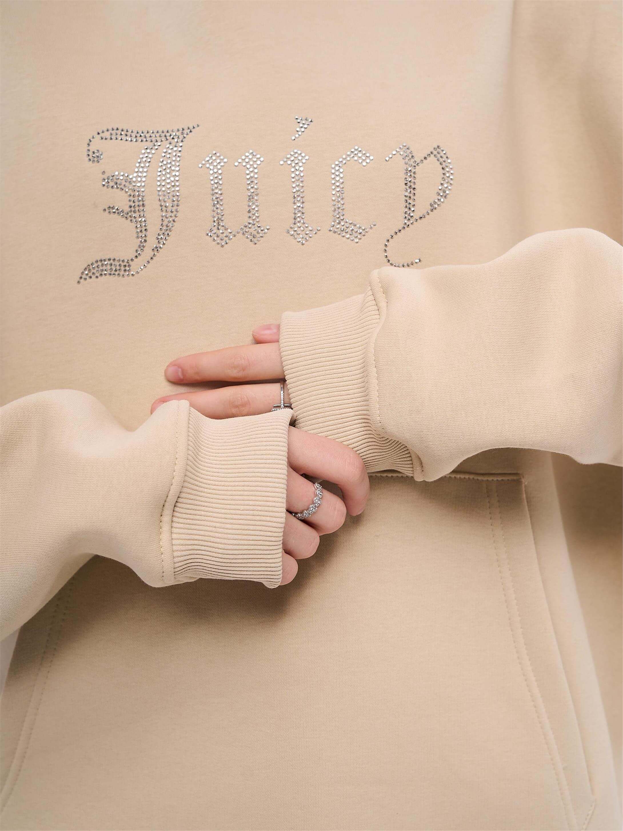 Unisex Juiciy Taş Baskılı Sweatshirt Taş