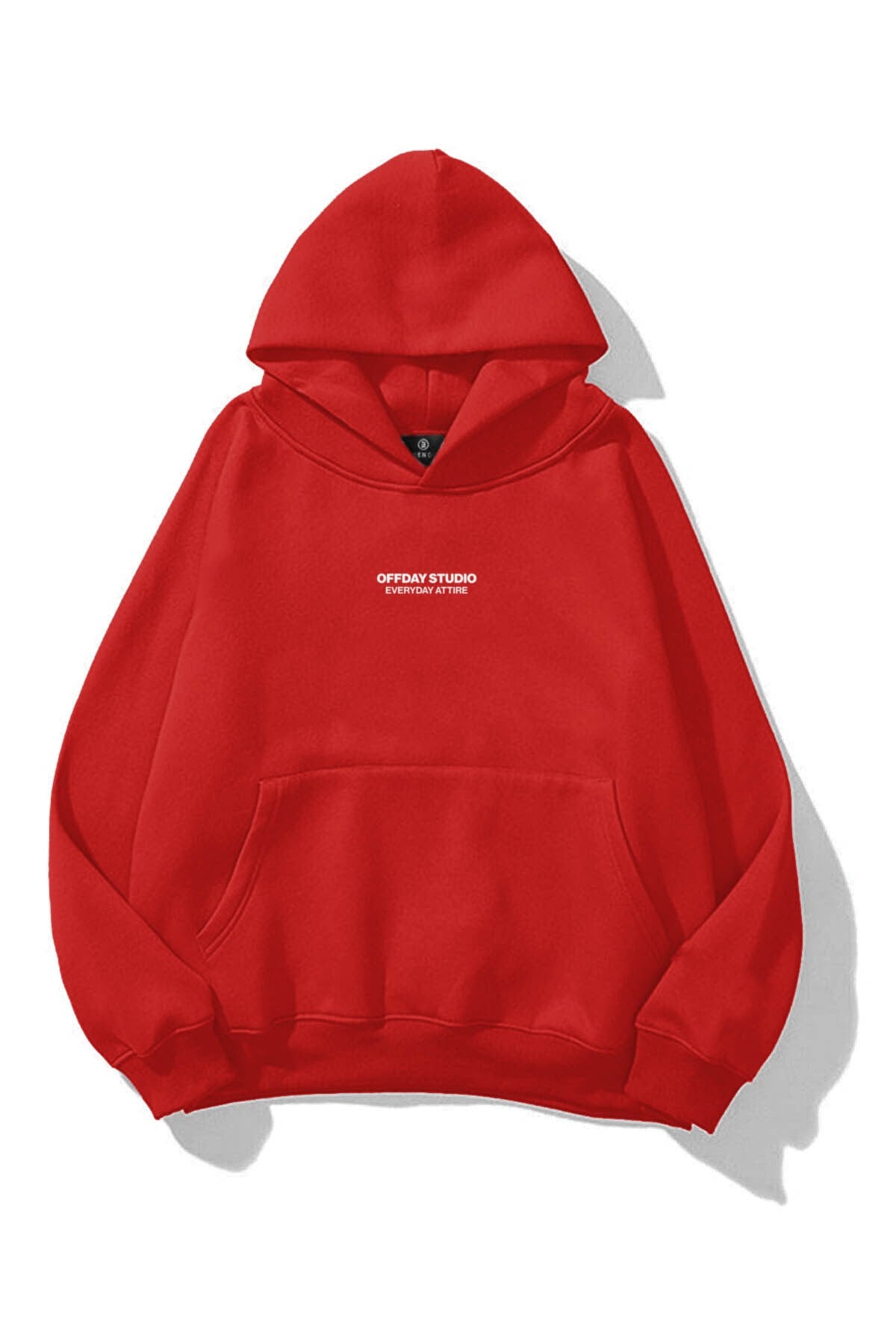 Unisex Offday Studio Sweatshirt Kırmızı