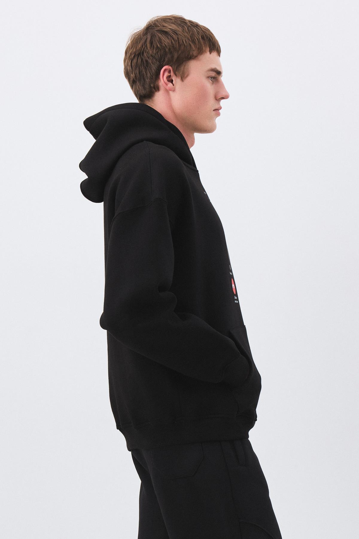 Unisex Hampter is Calling Sweatshirt Siyah