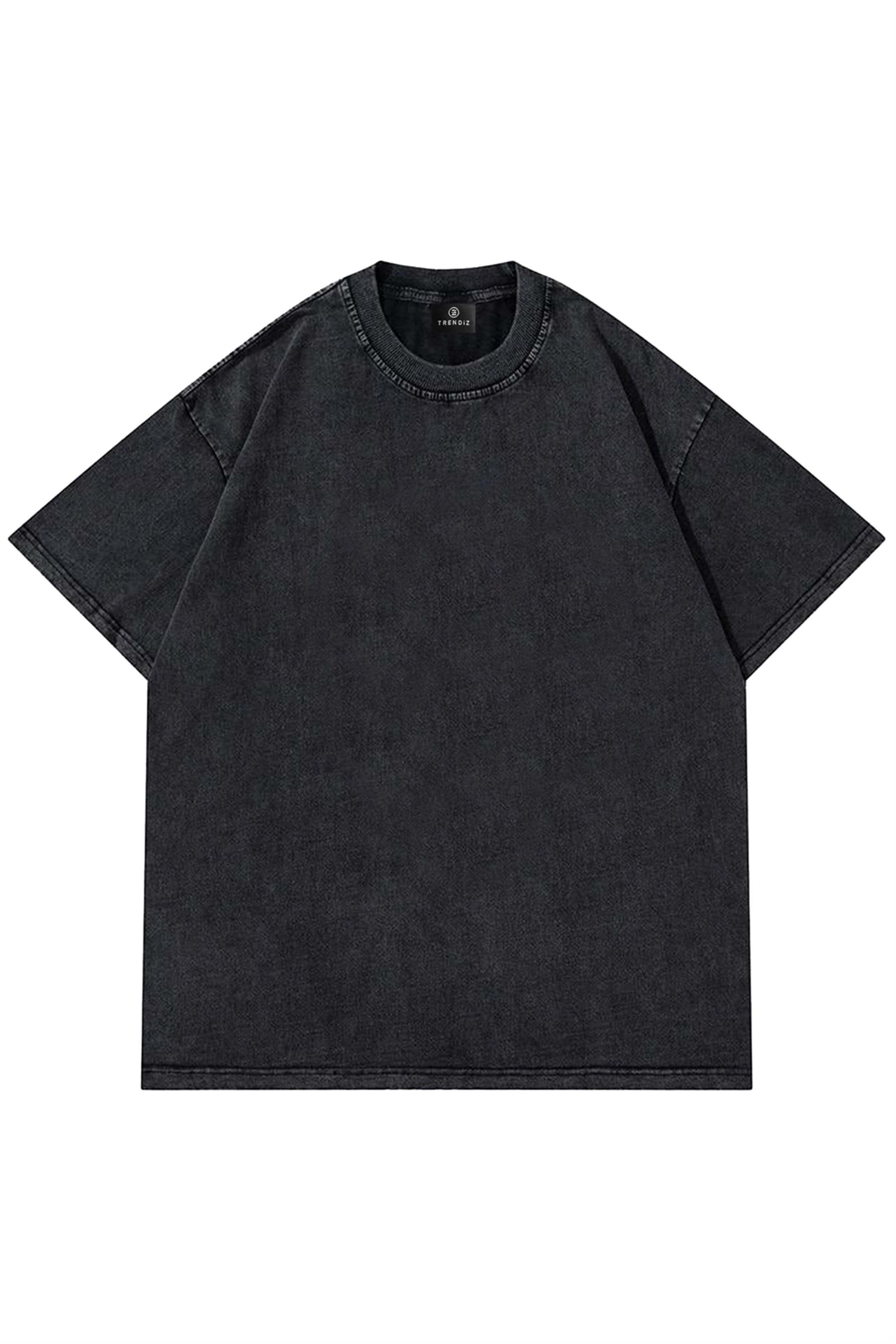 Unisex Your Culture Carpet Yıkamalı Tshirt Antrasit