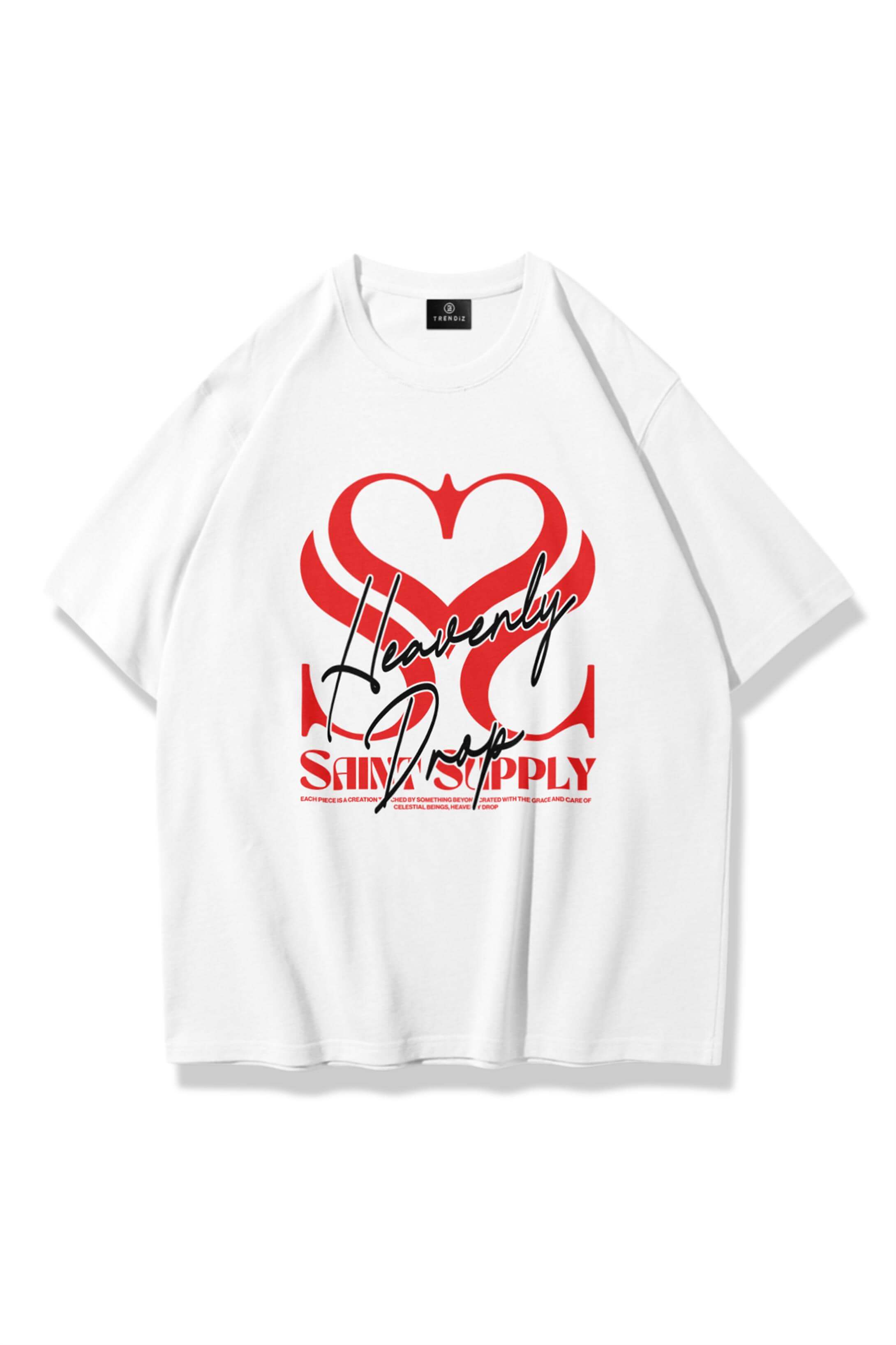 Unisex Saint Supply Tshirt Beyaz