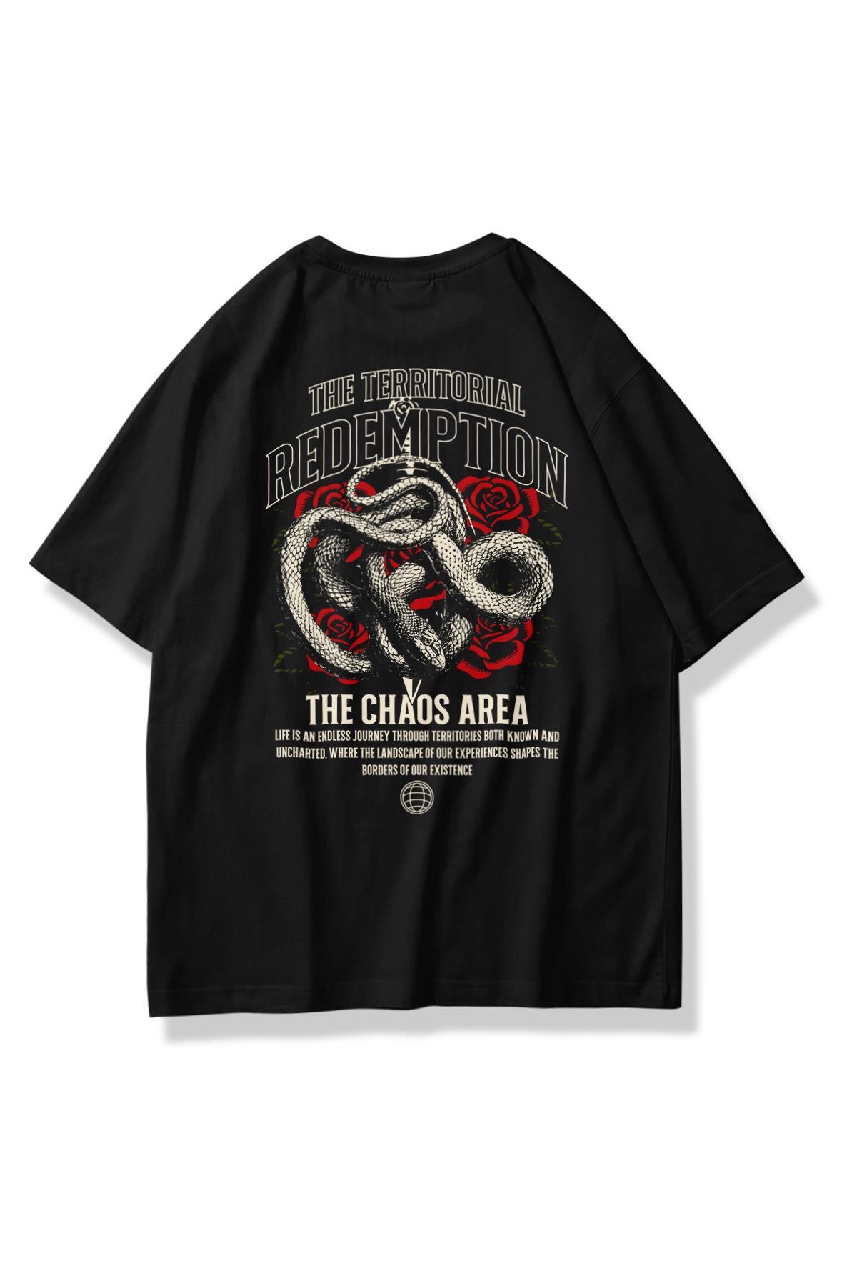 Unisex The Territorial Redemption Tshirt Siyah
