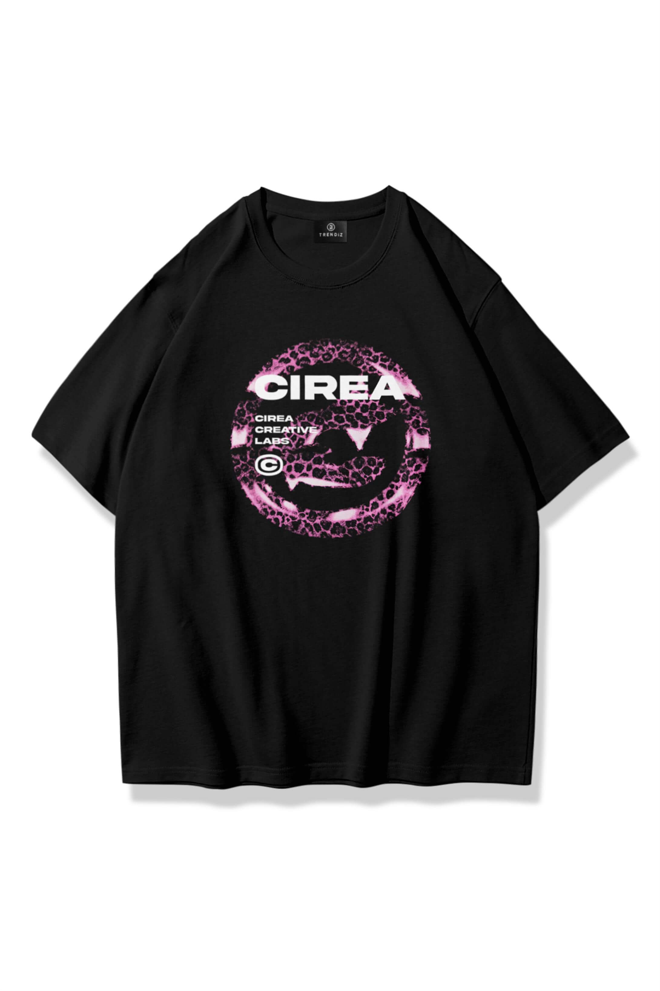 Unisex Cirea Tshirt Siyah