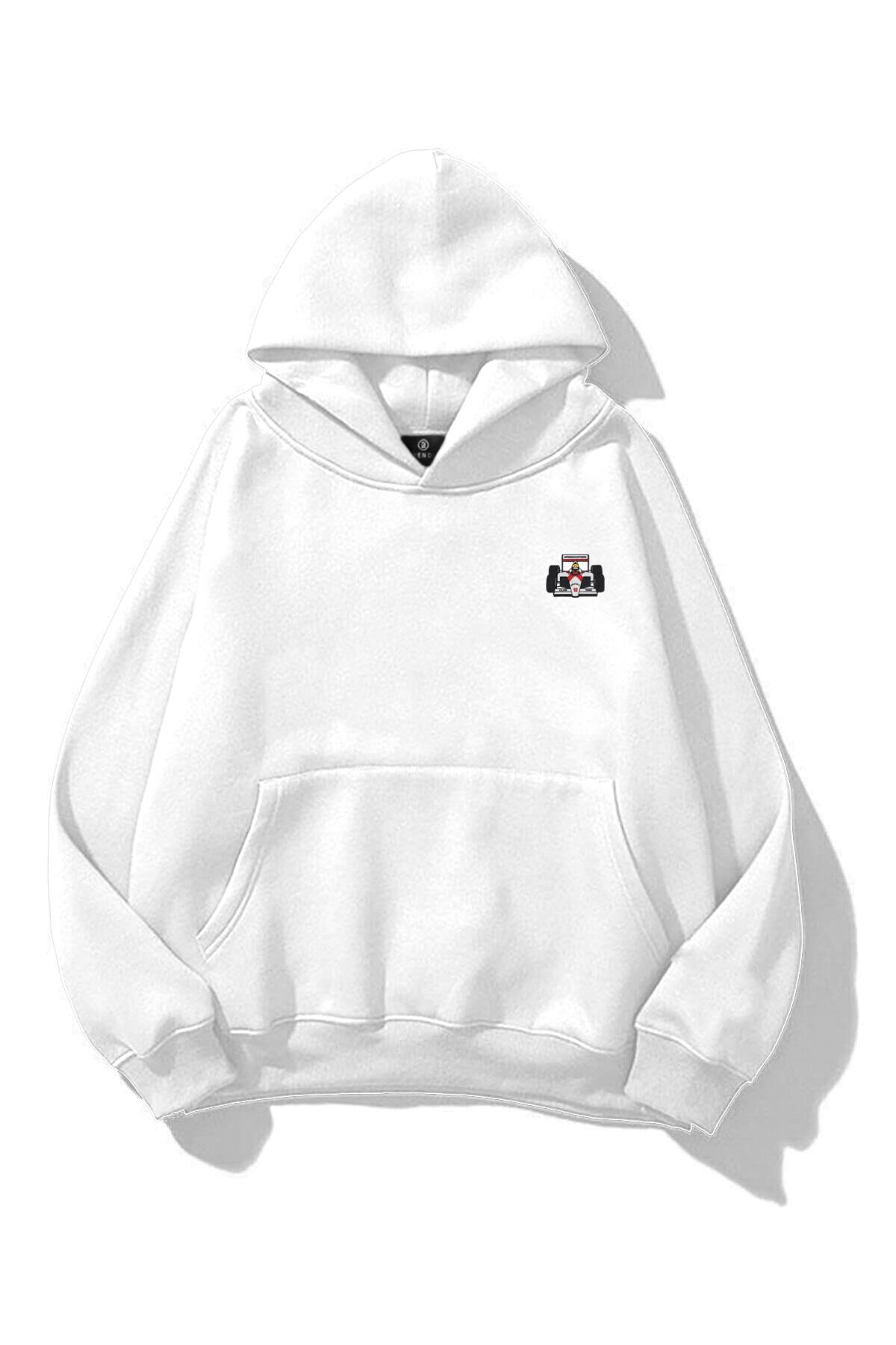 Unisex Monte Carlo Sweatshirt Beyaz