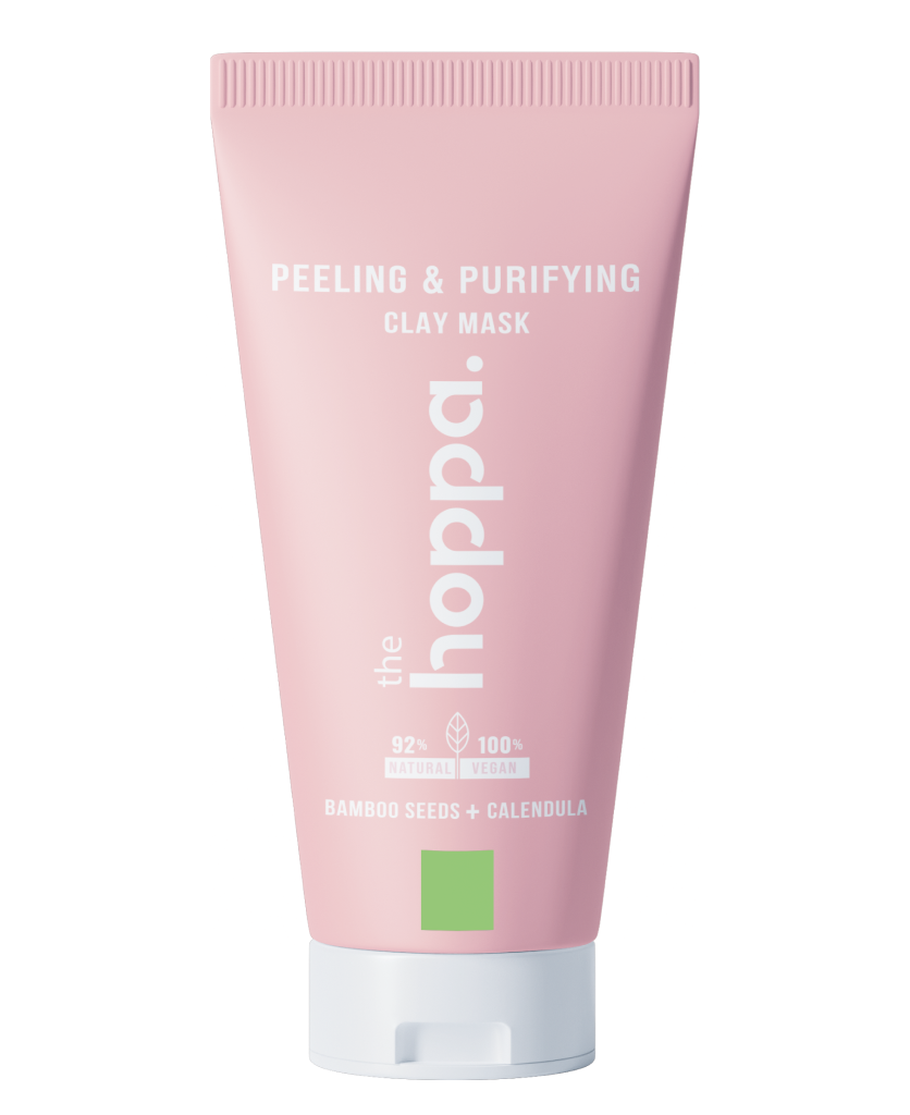 Peeling Yapan ve Arındıran Kil Maskesi Bambu Çekirdeği + Aynısefa (Calendula) + Yeşil Çay Yaprakları 120 ML