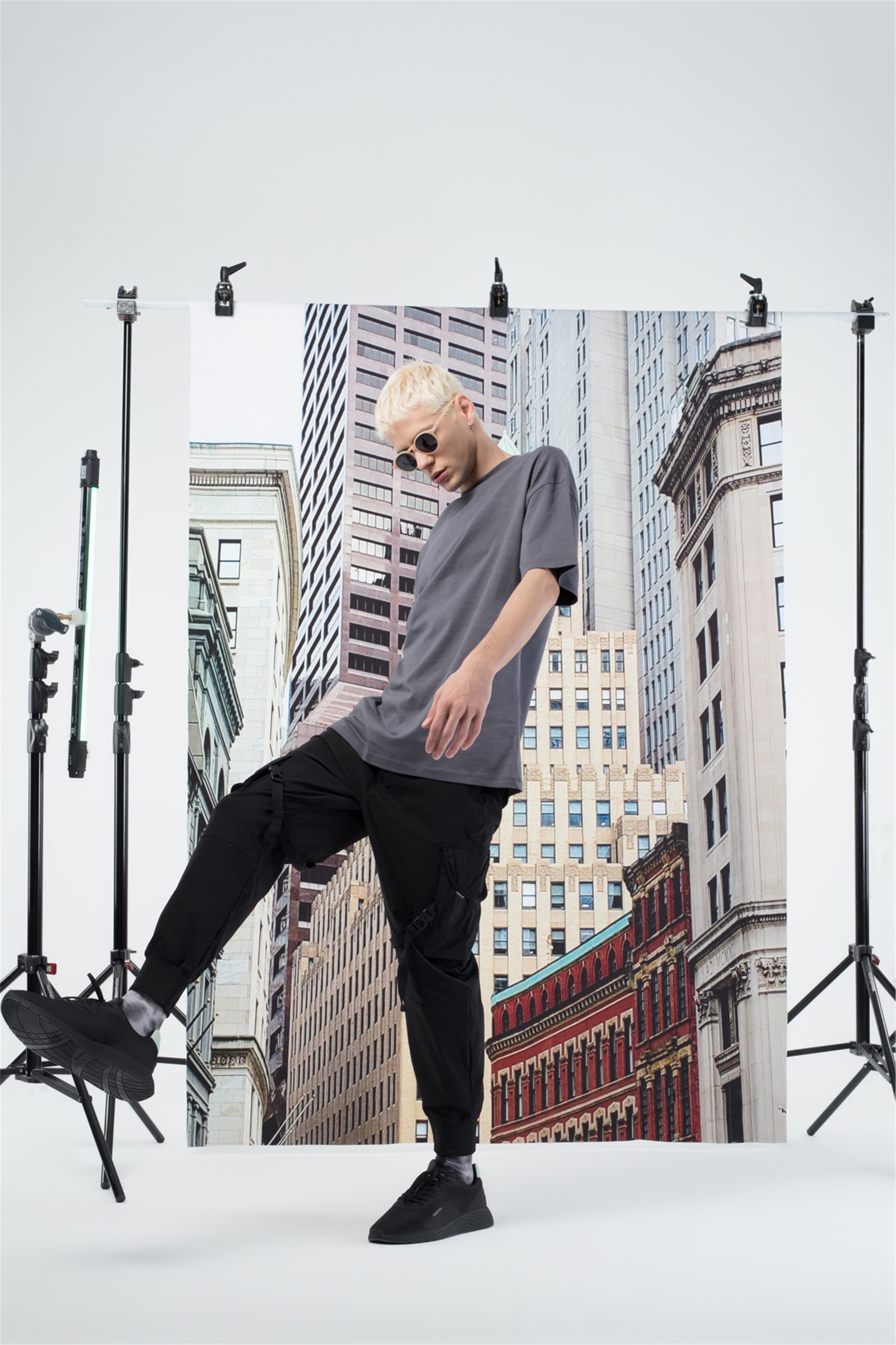 Trendiz Basic Erkek Tshirt Antresit