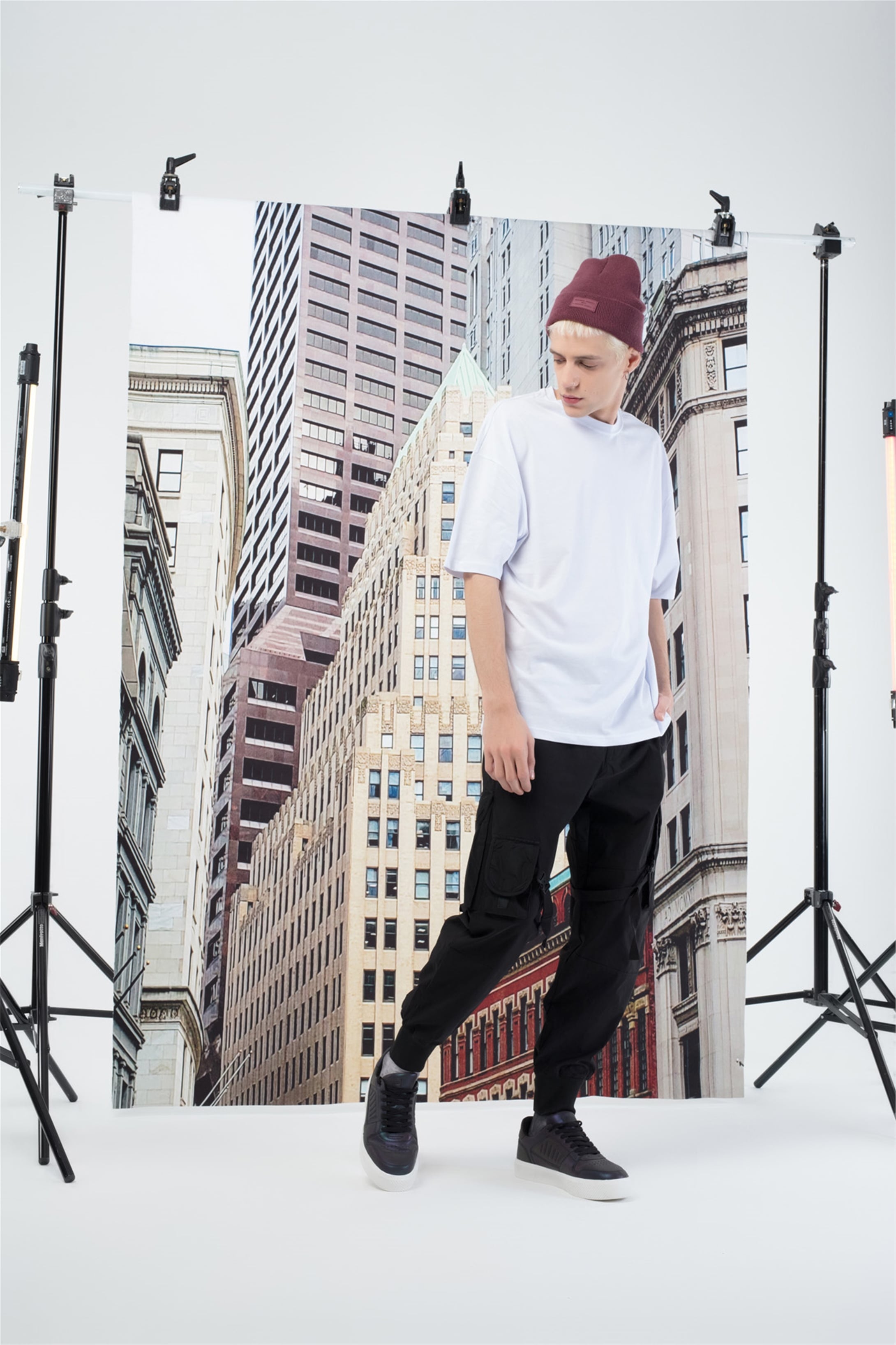 Trendiz Basic Erkek Tshirt Beyaz