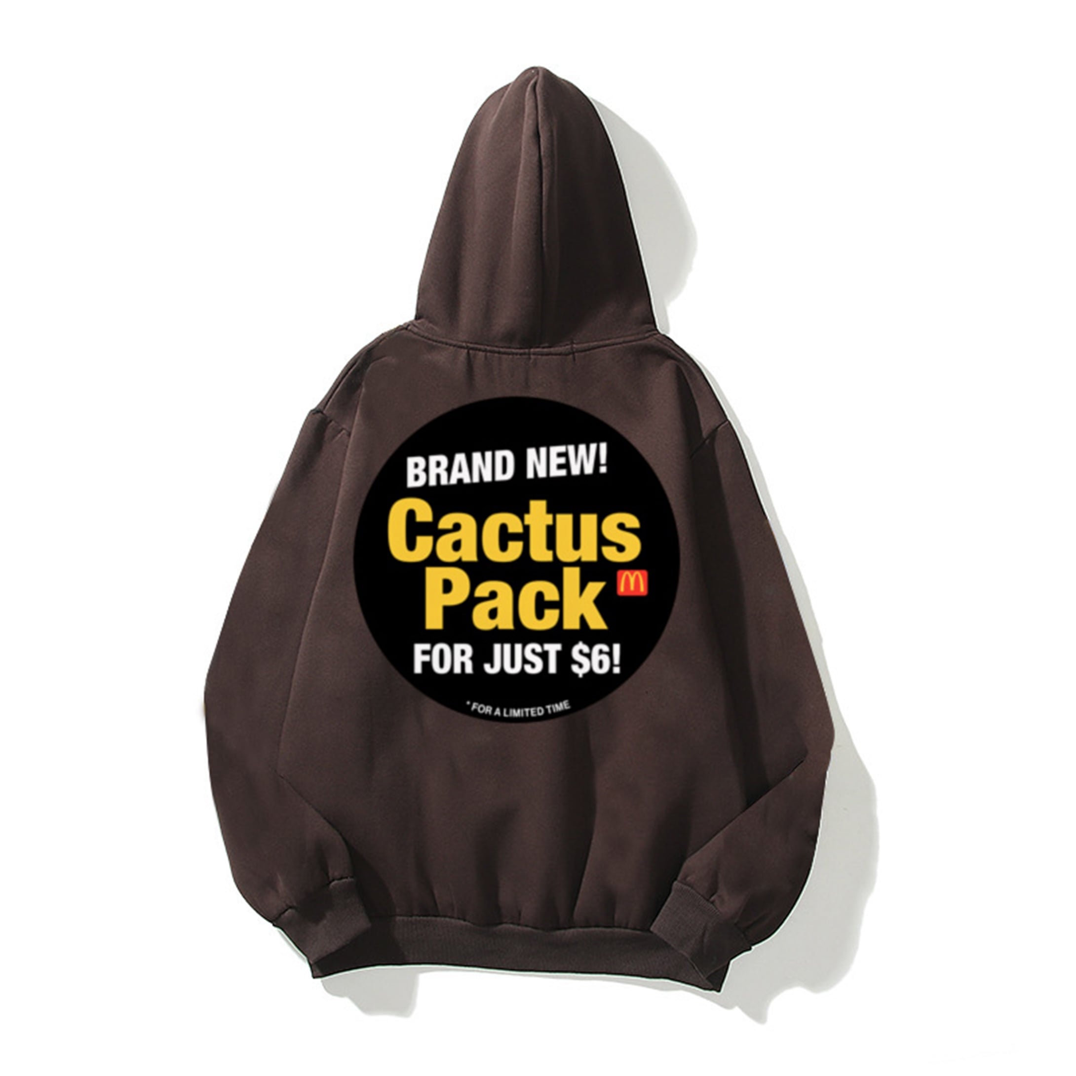 Trendiz Cactüs Pack Kahverengi Unisex Sweatshirt Hoodie