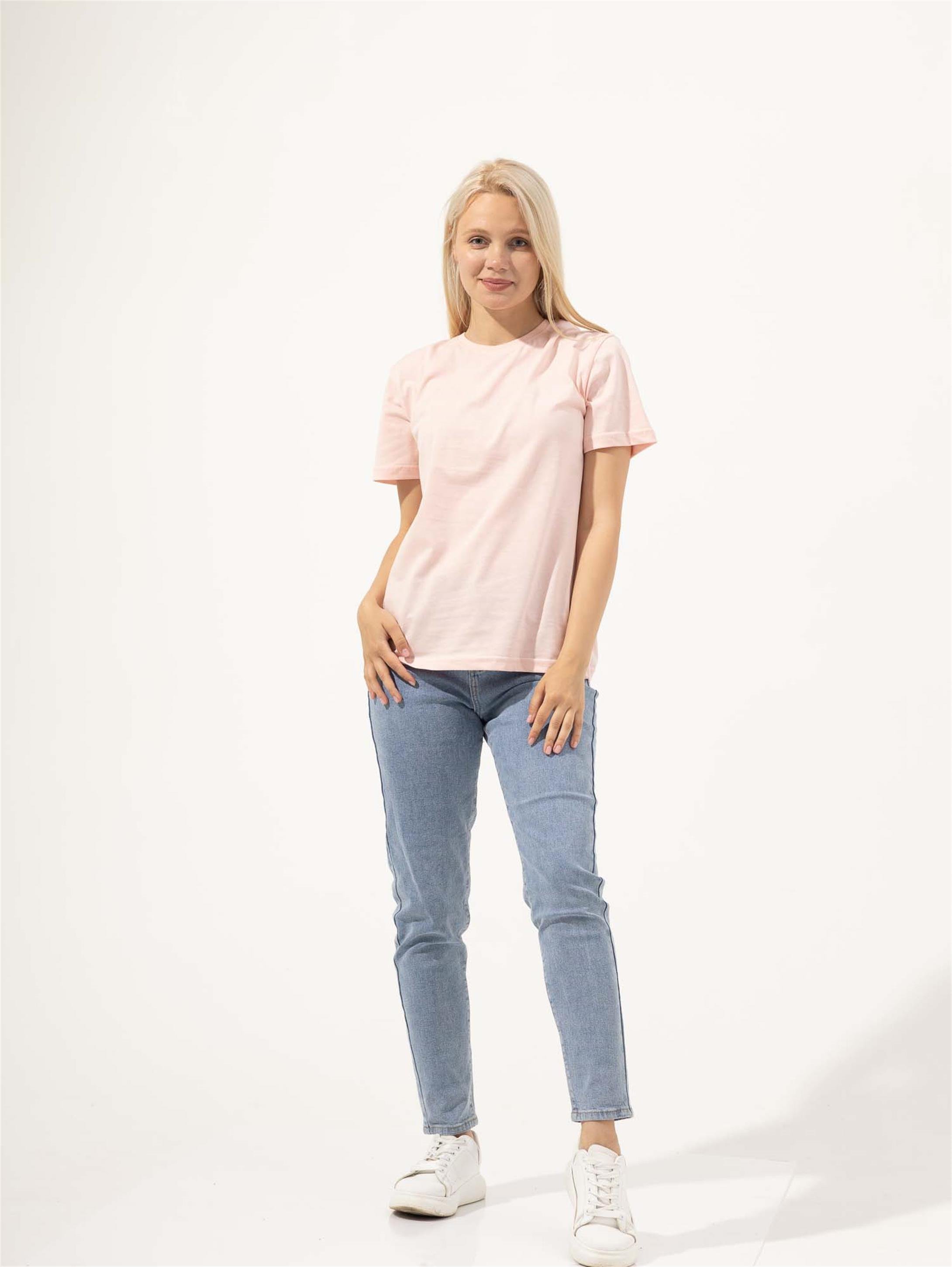 Trendiz Kadın Slim Tshirt Pembe