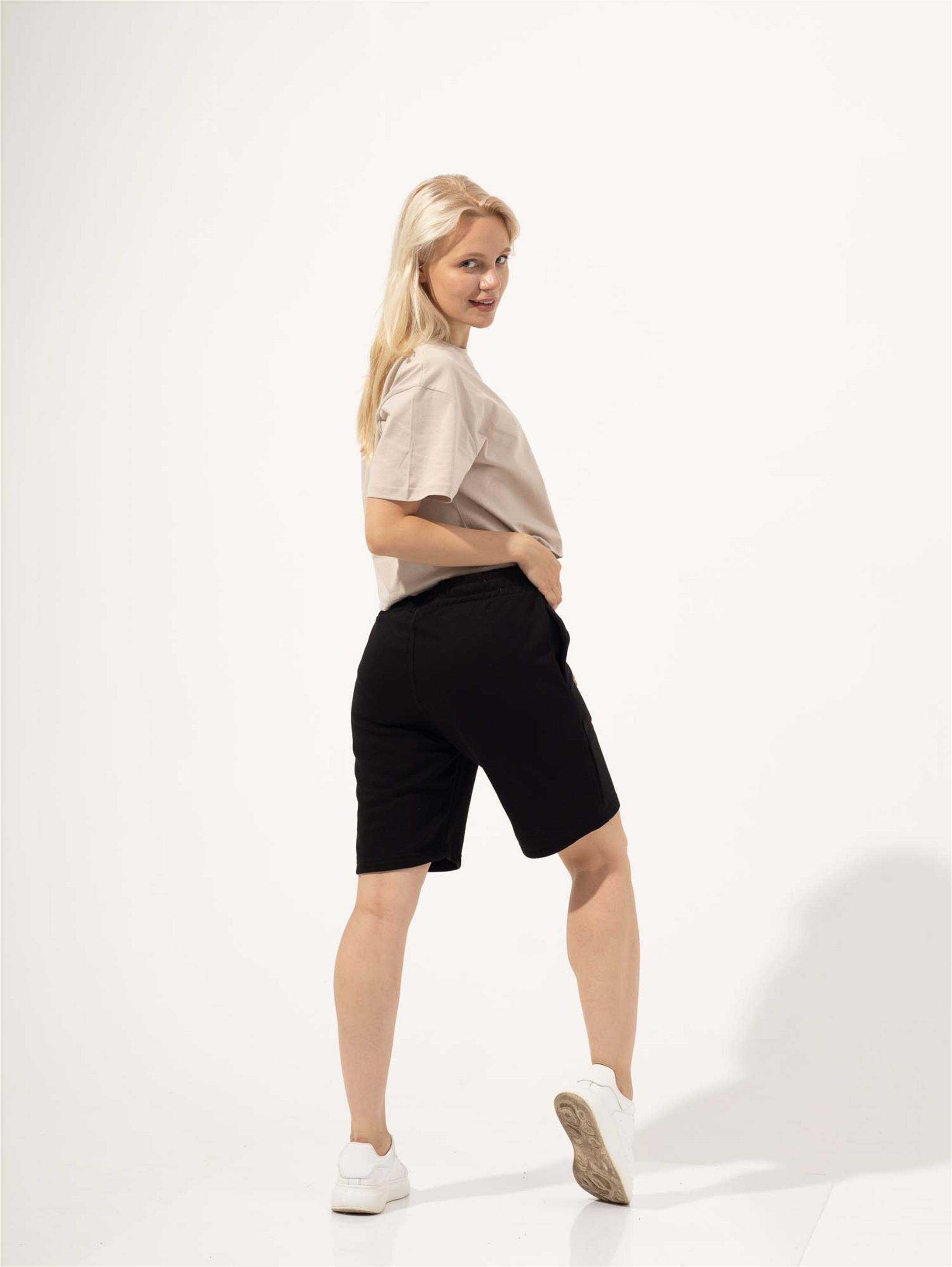 Trendiz Kadın Şort Siyah