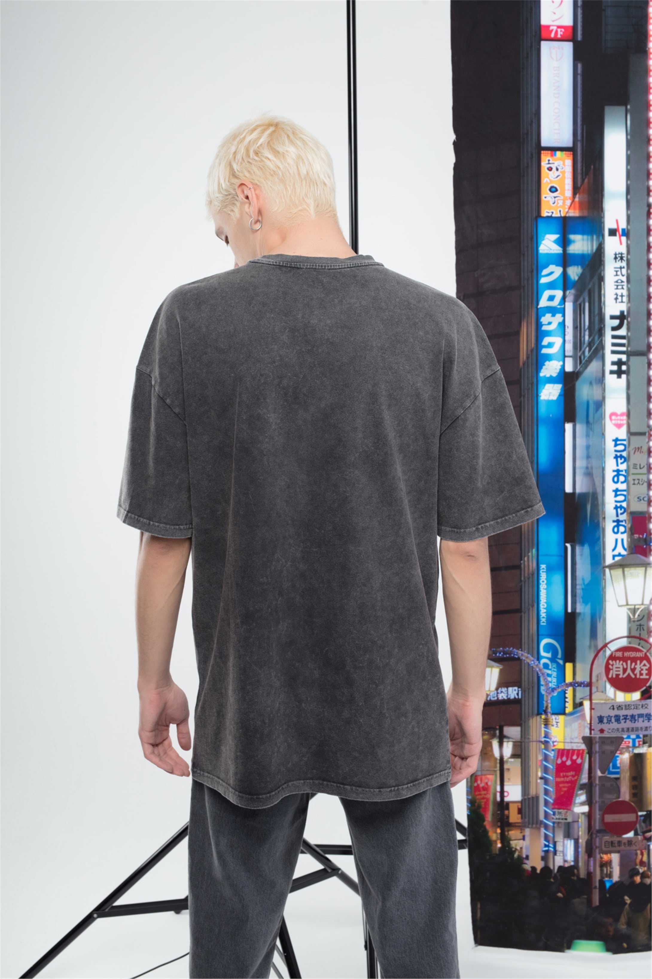 Trendiz Erkek Metallica Tshirt Antrasit