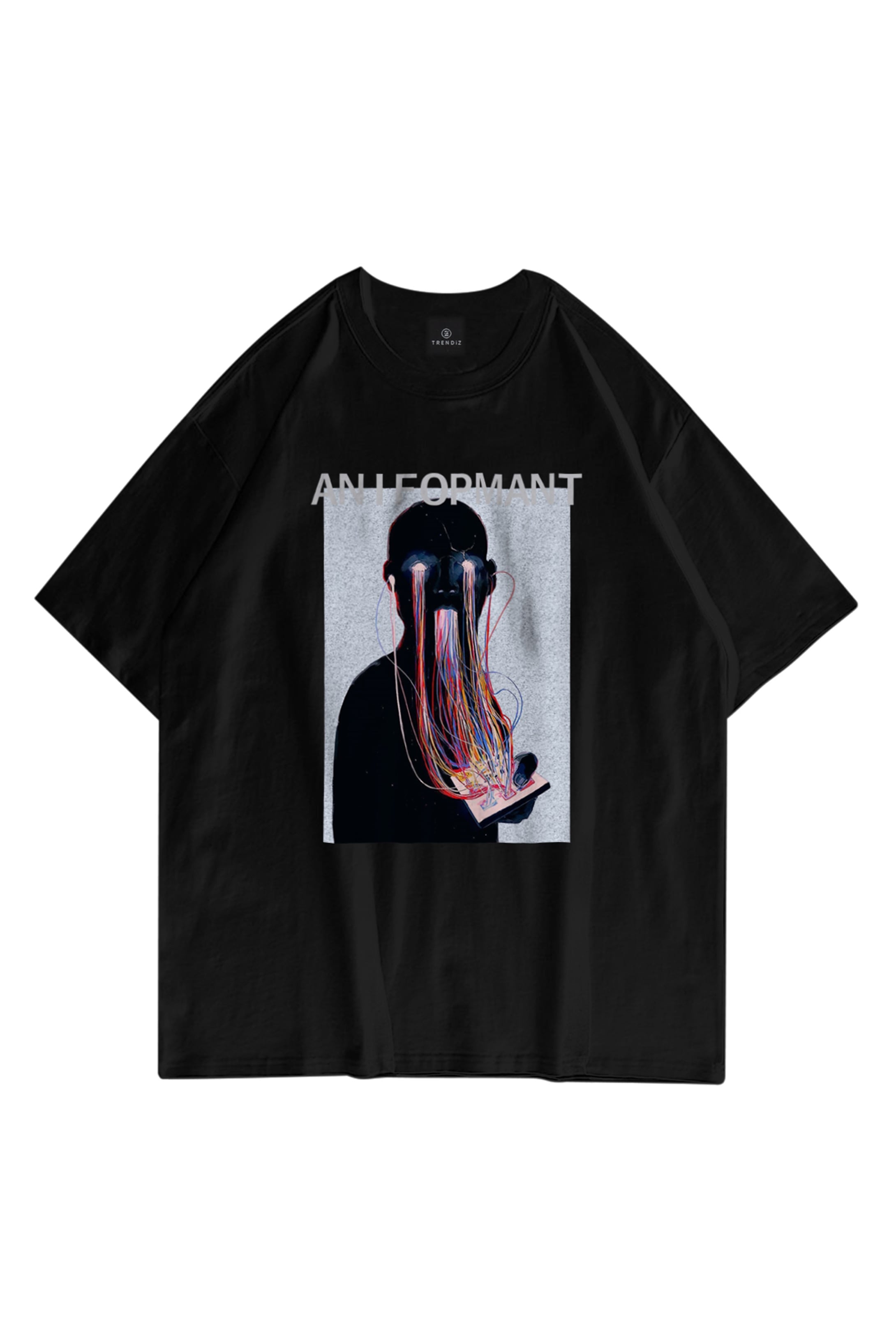 Trendiz Unisex Aniformant Siyah Tshirt