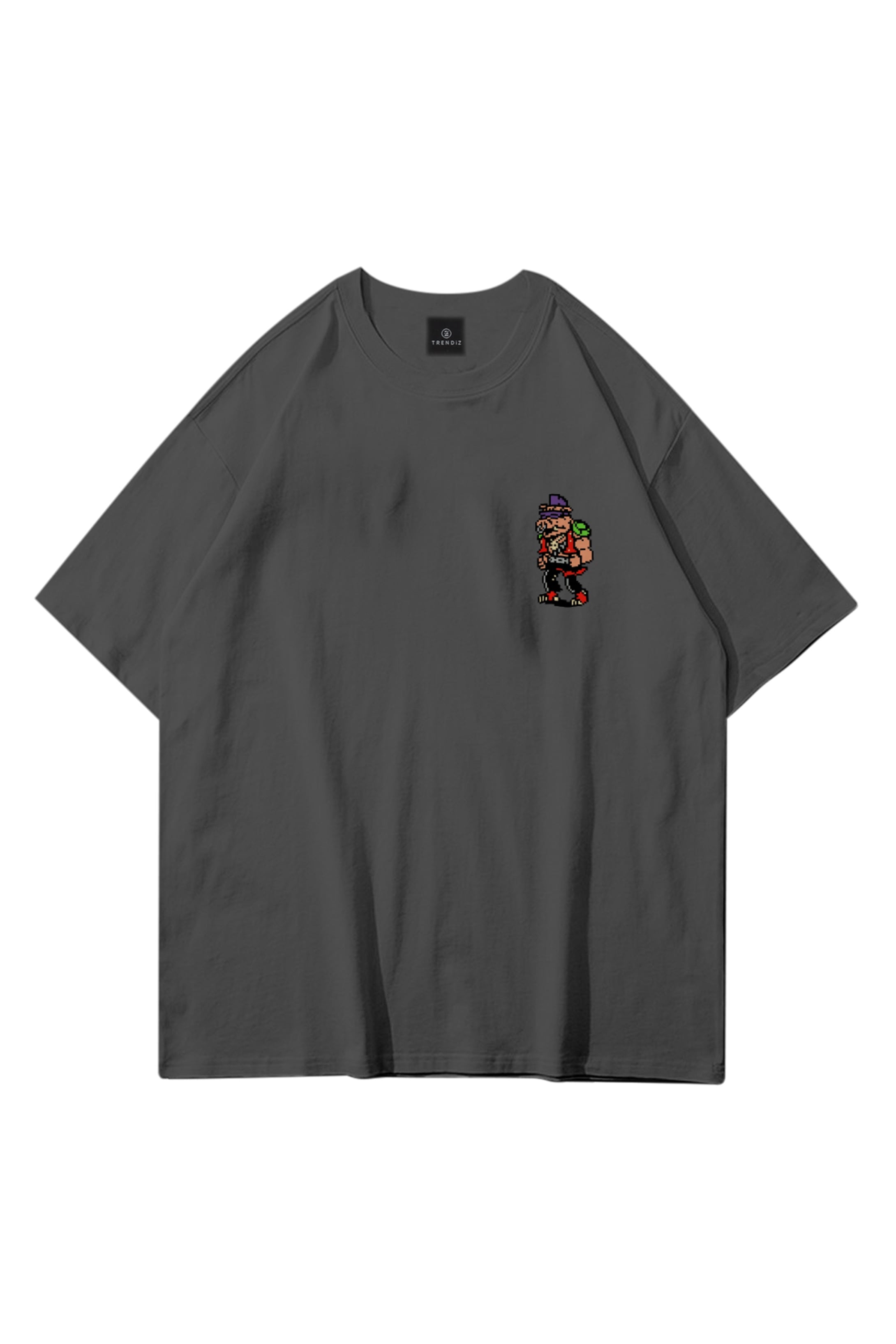 Trendiz Unisex Bebop Ninja Turtles Antrasit Tshirt