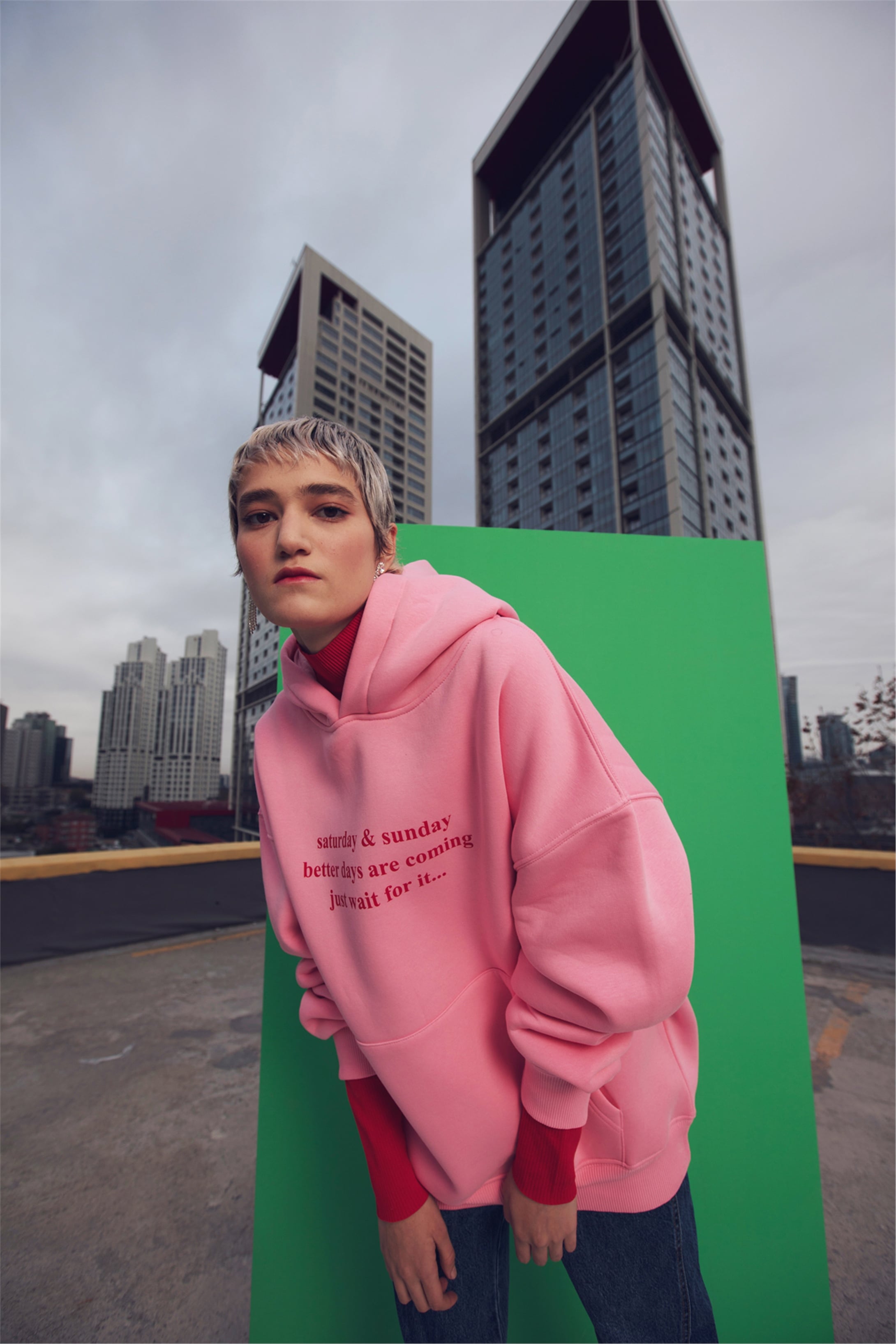 Trendiz Unisex Better Days Sweatshirt Hoodie