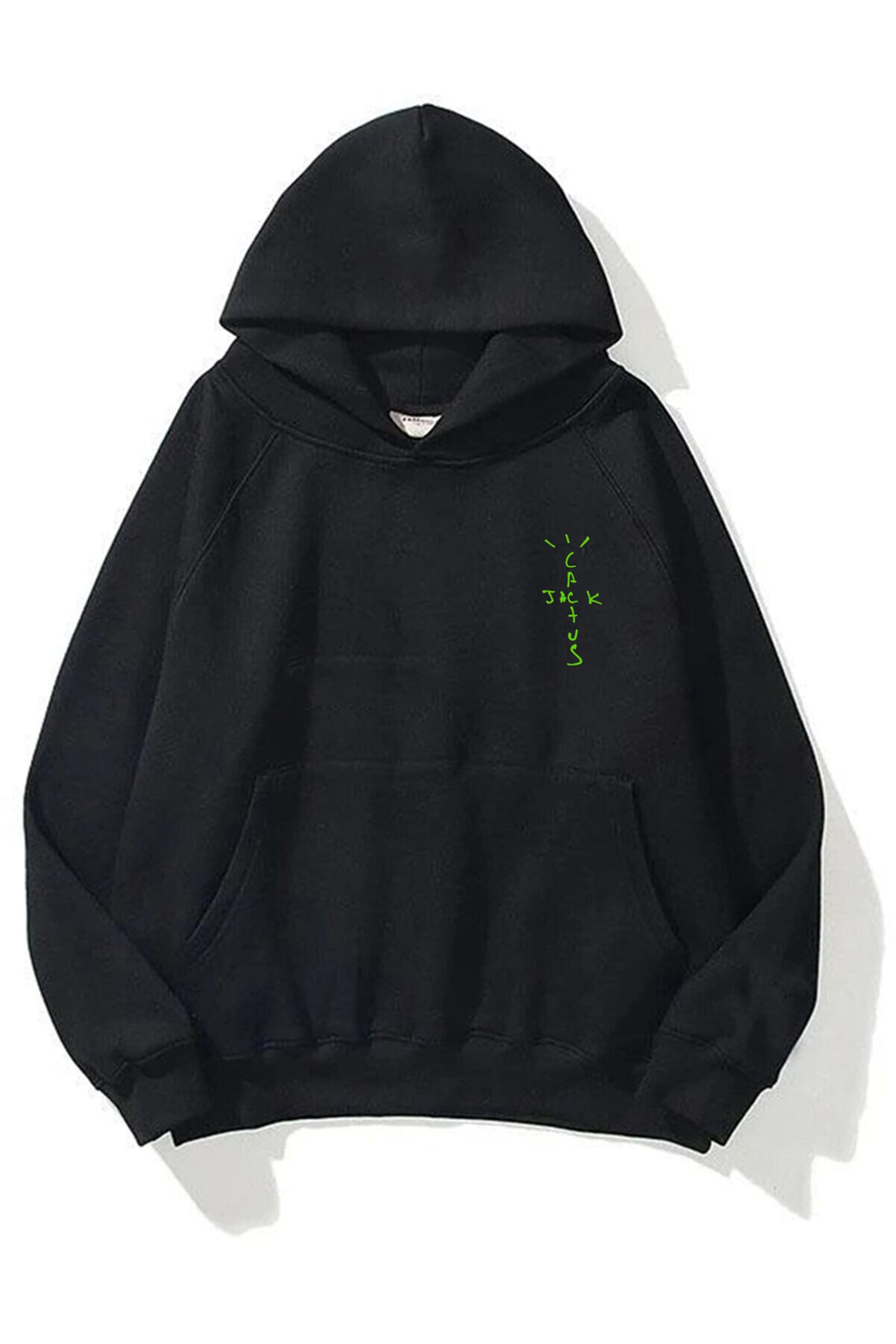 Trendiz Unisex Cactus Jack Air Siyah Sweatshirt Hoodie