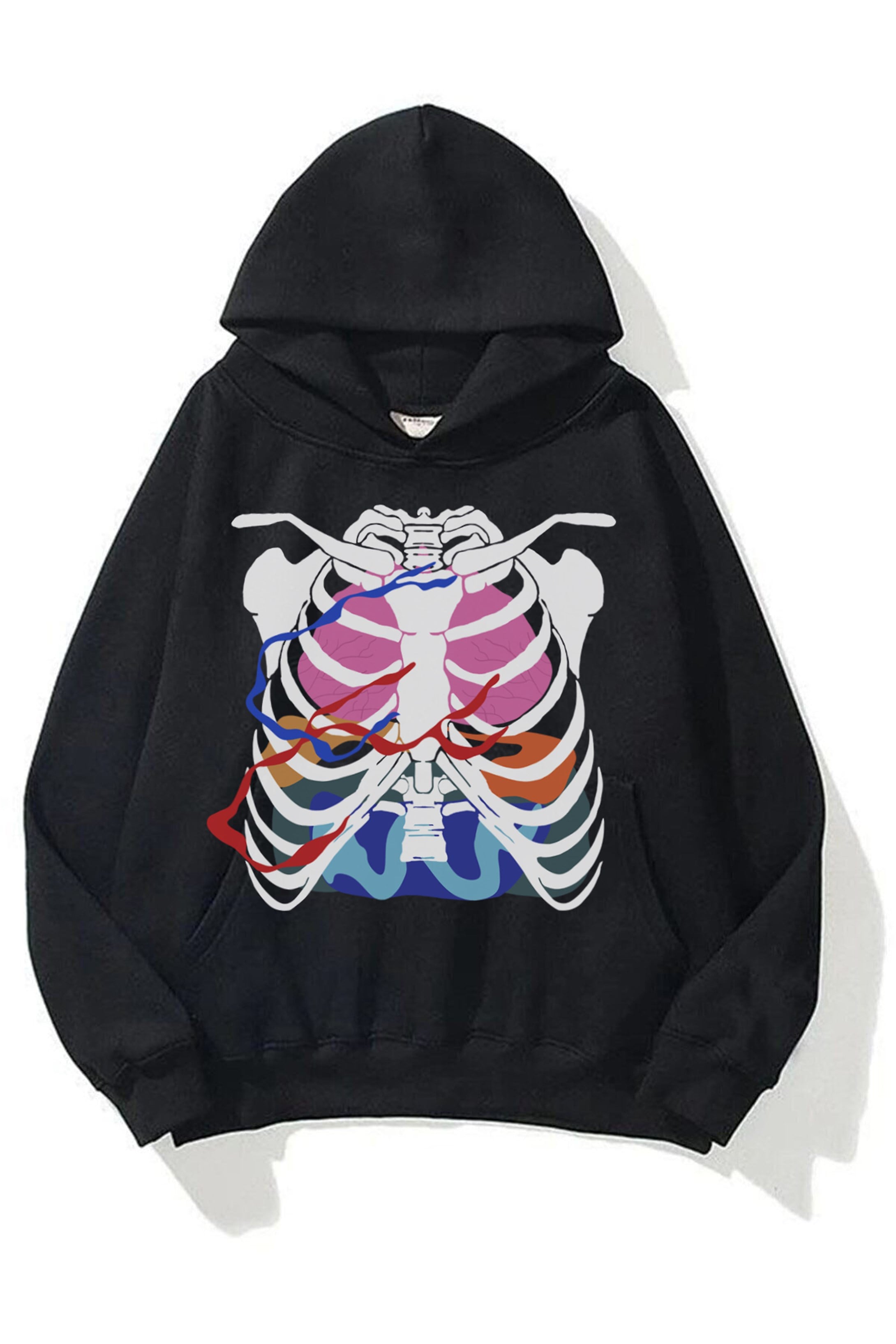 Trendiz Unisex Cage Sweatshirt Hoodie Siyah