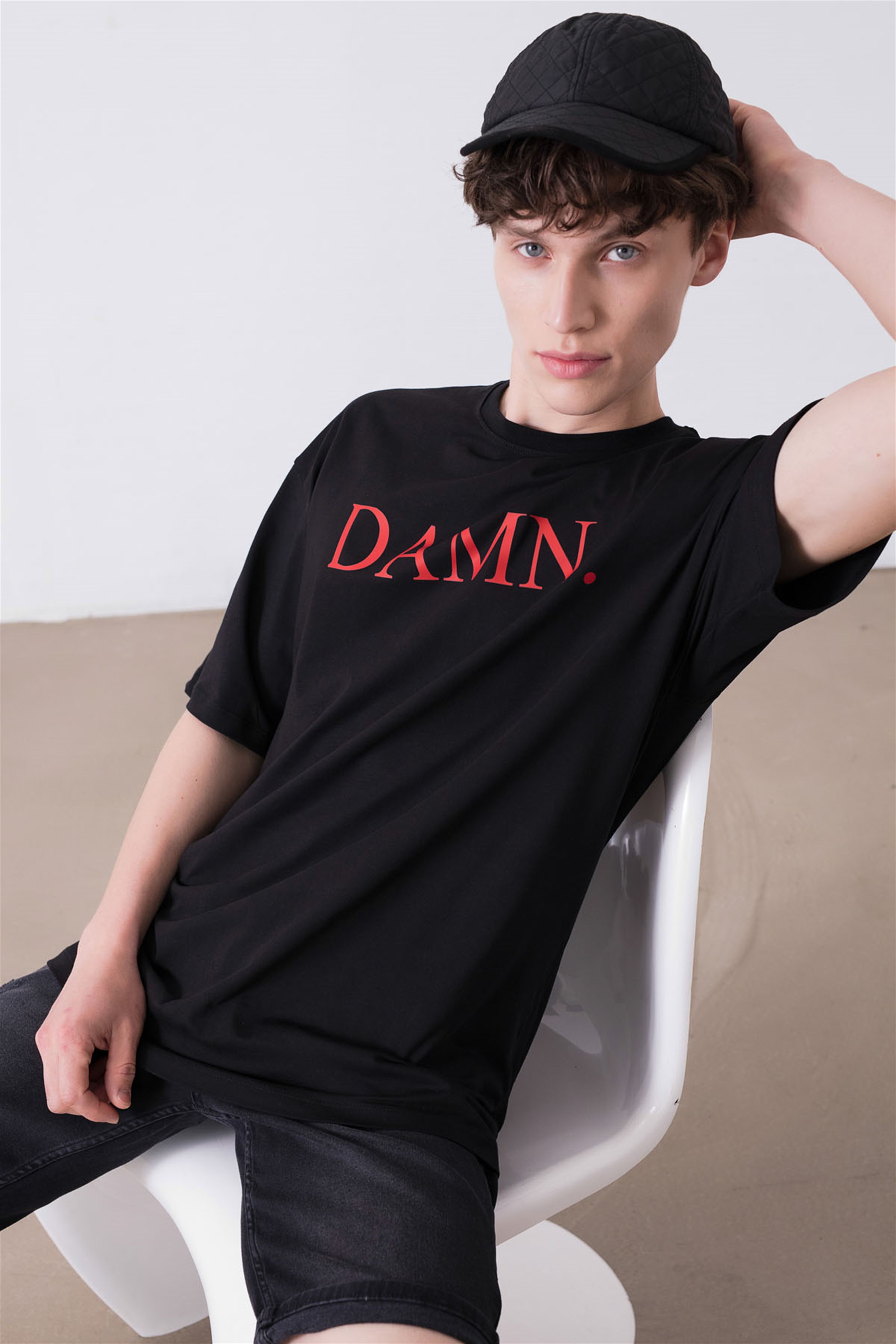 Trendiz Unisex Damn Kendrick Lamar  Siyah Tshirt