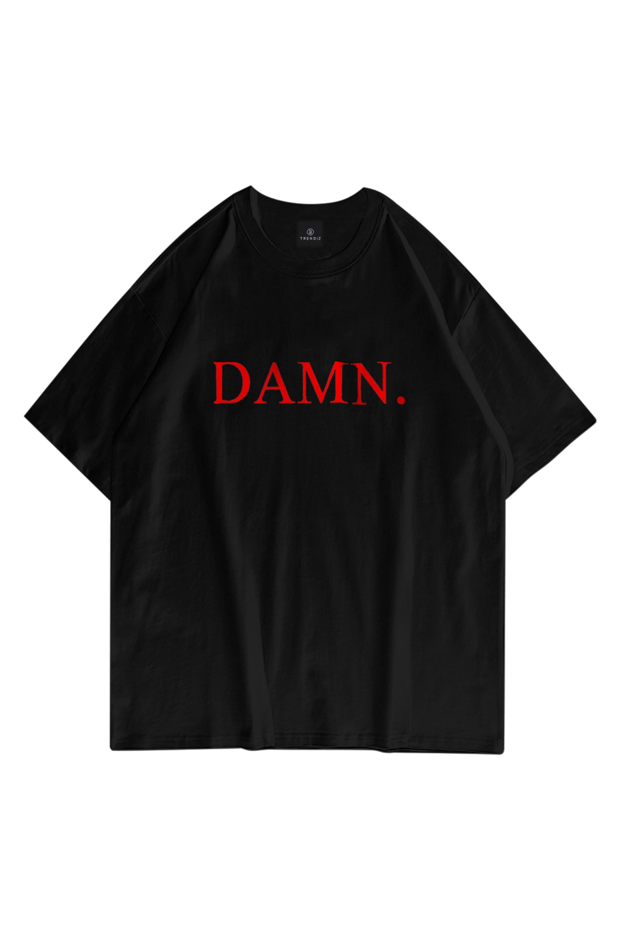 Trendiz Unisex Damn Kendrick Lamar  Siyah Tshirt