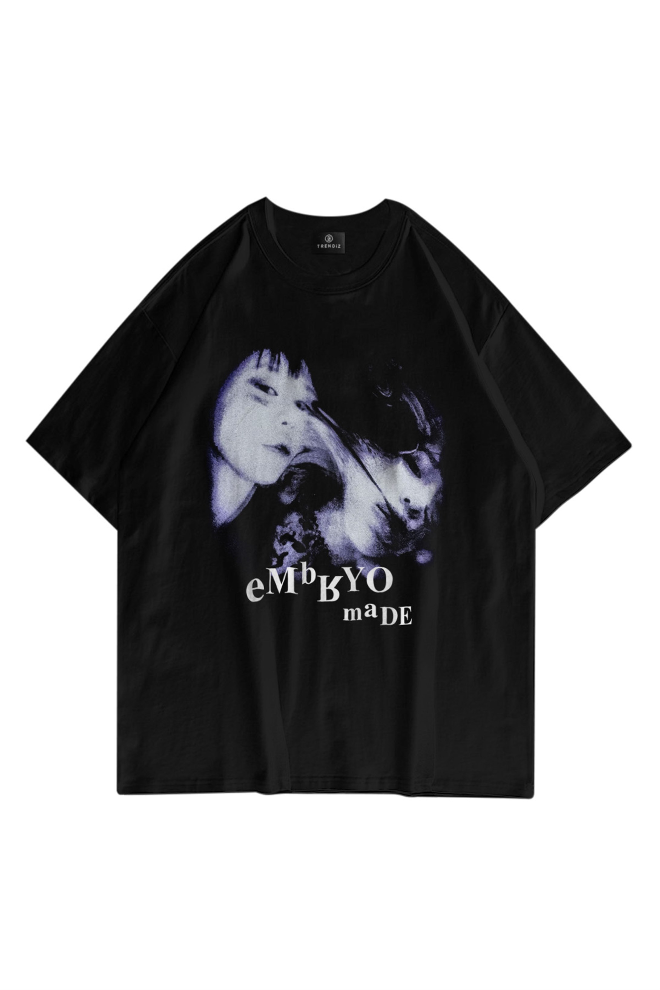 Trendiz Unisex Embryo Tshirt Siyah