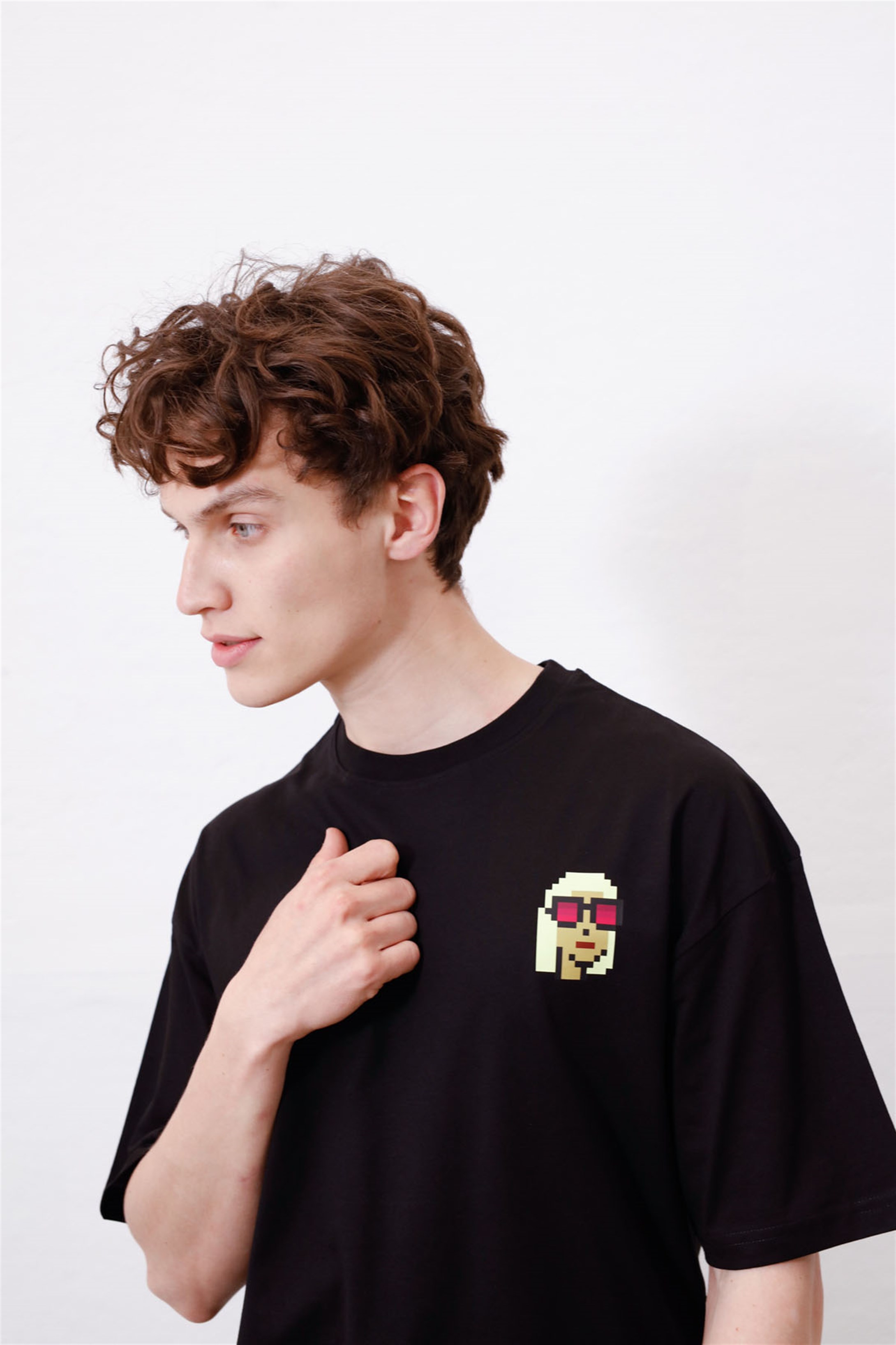 Trendiz Unisex Fashionista Siyah Tshirt