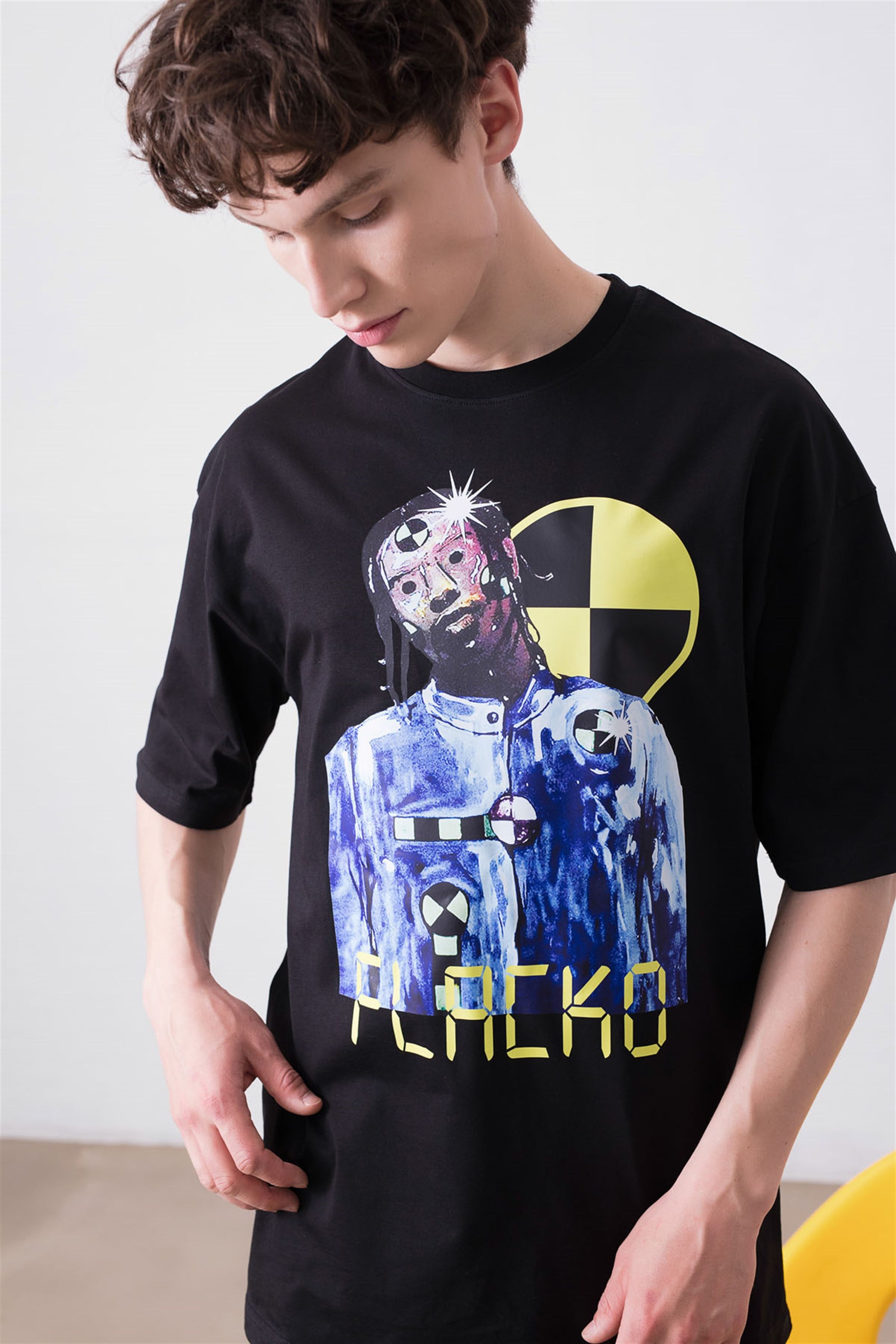 Trendiz Unisex Flacko Asap Rocky Siyah Tshirt