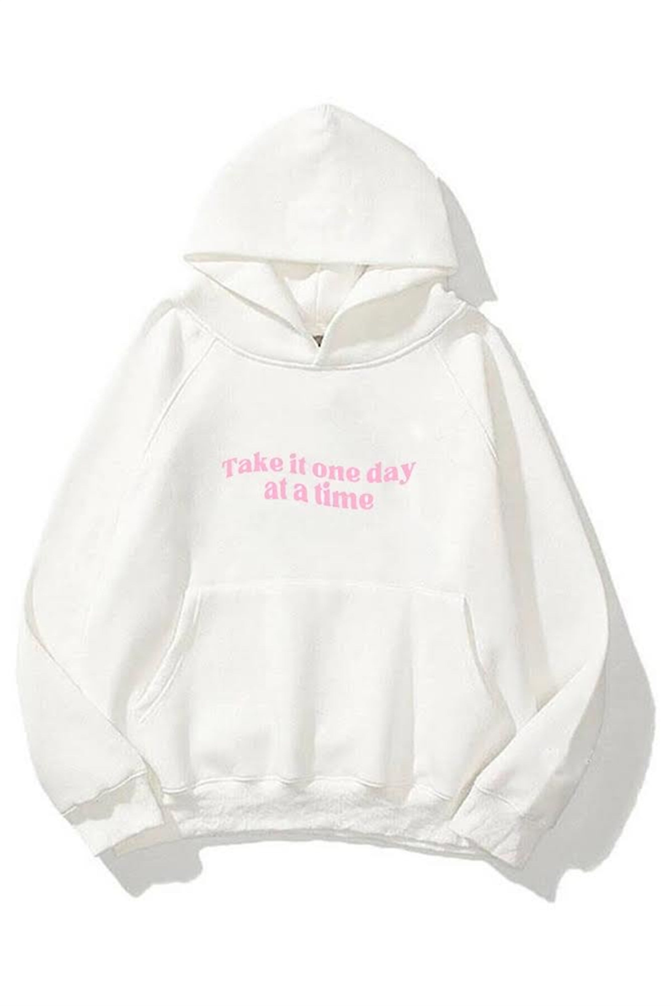 Trendiz Unisex Happy Life Sweatshirt Hoodie