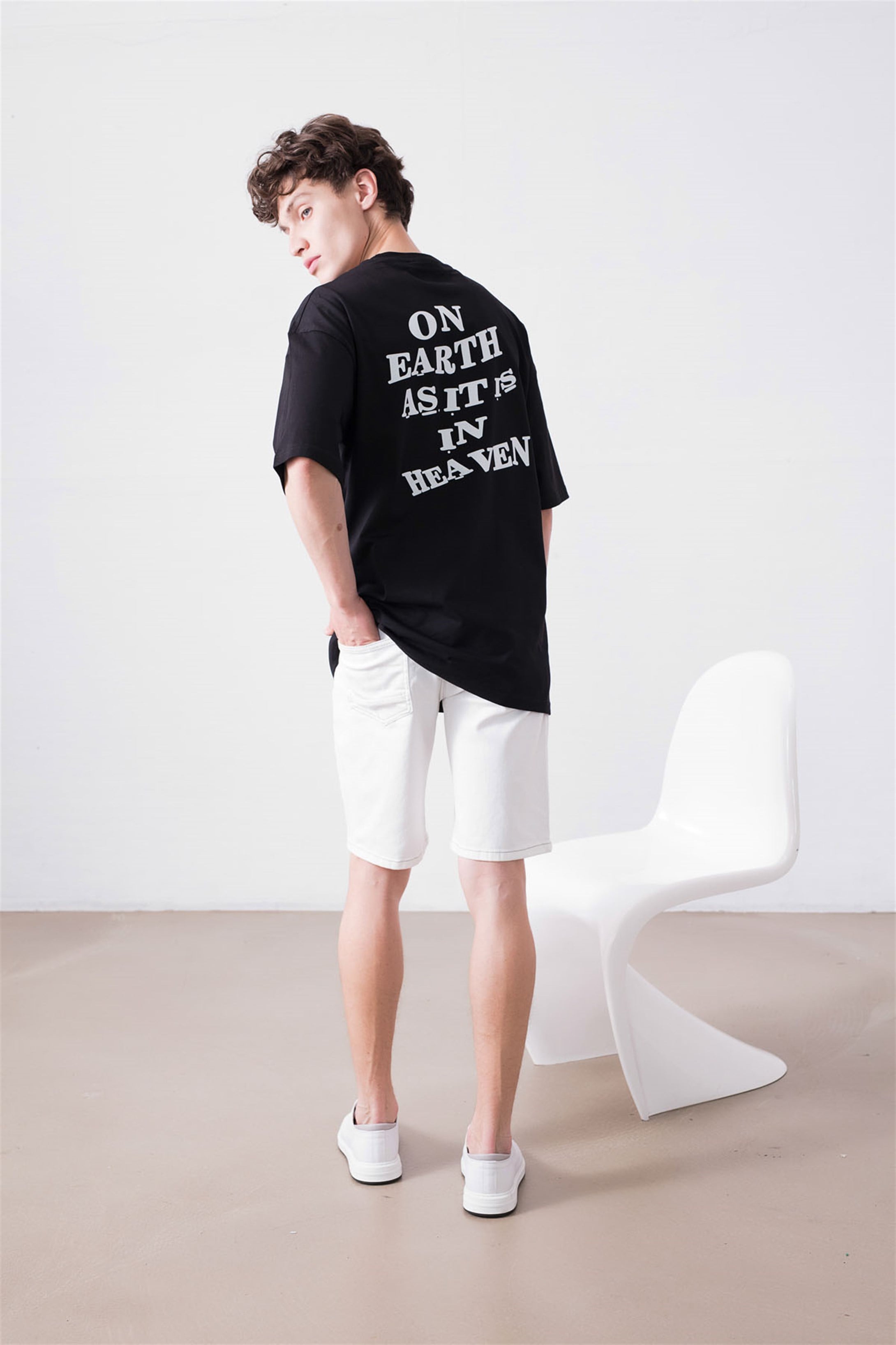 Trendiz Unisex Holy Siyah Tshirt