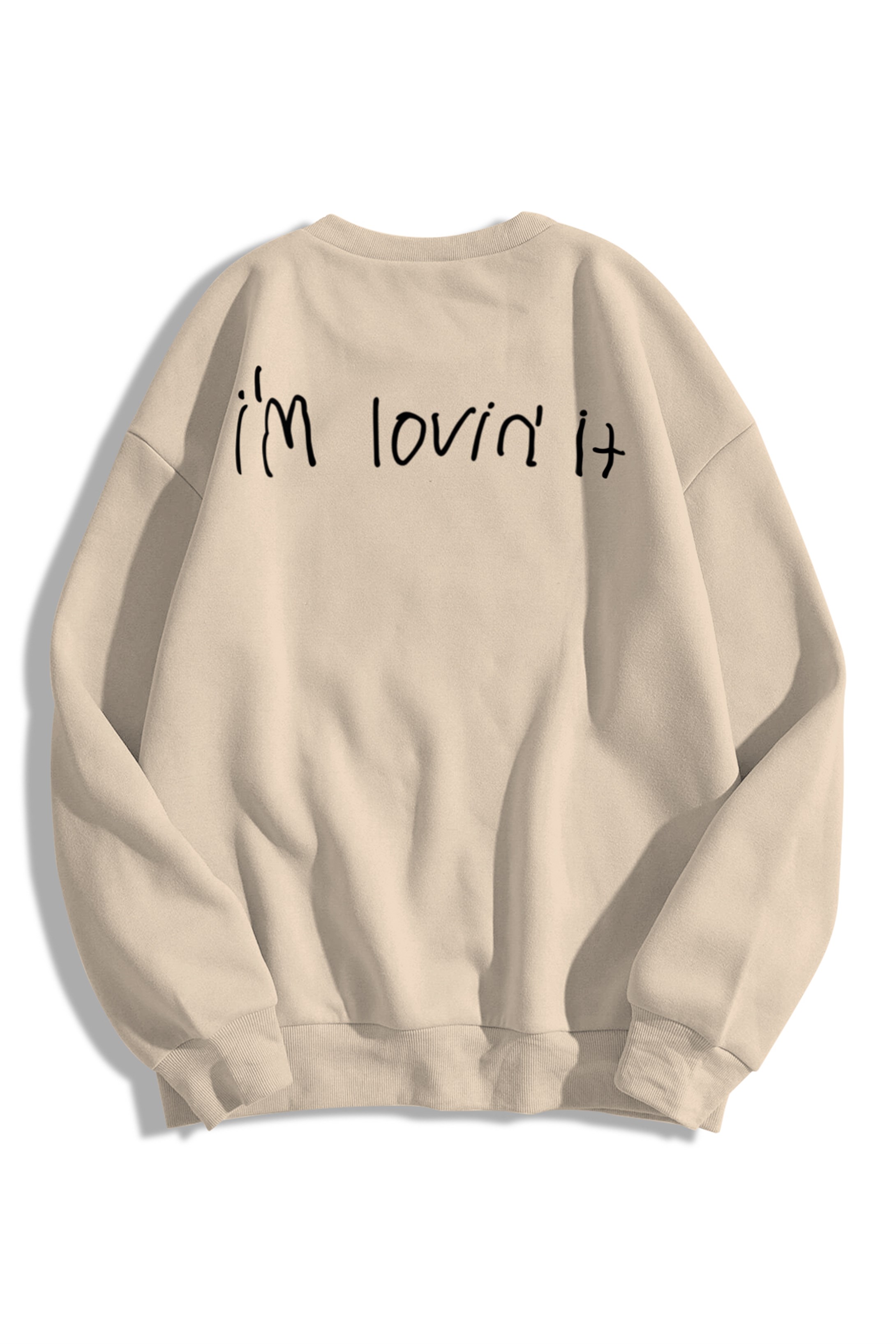 Trendiz Unisex Im Lovin it  Bisiklet Yaka Sweatshirt Hoodie