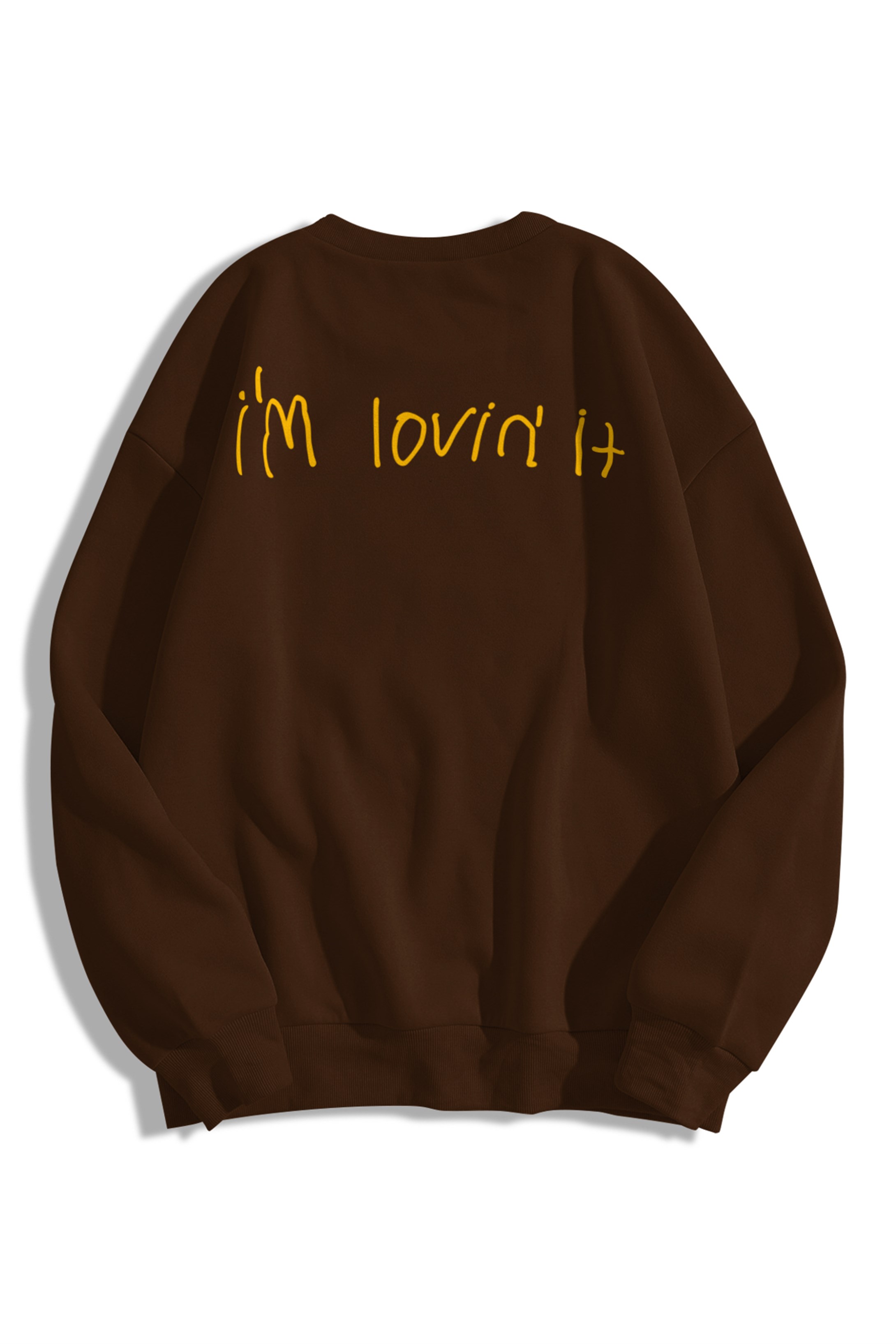 Trendiz Unisex Im Lovin it  Bisiklet Yaka Sweatshirt Hoodie