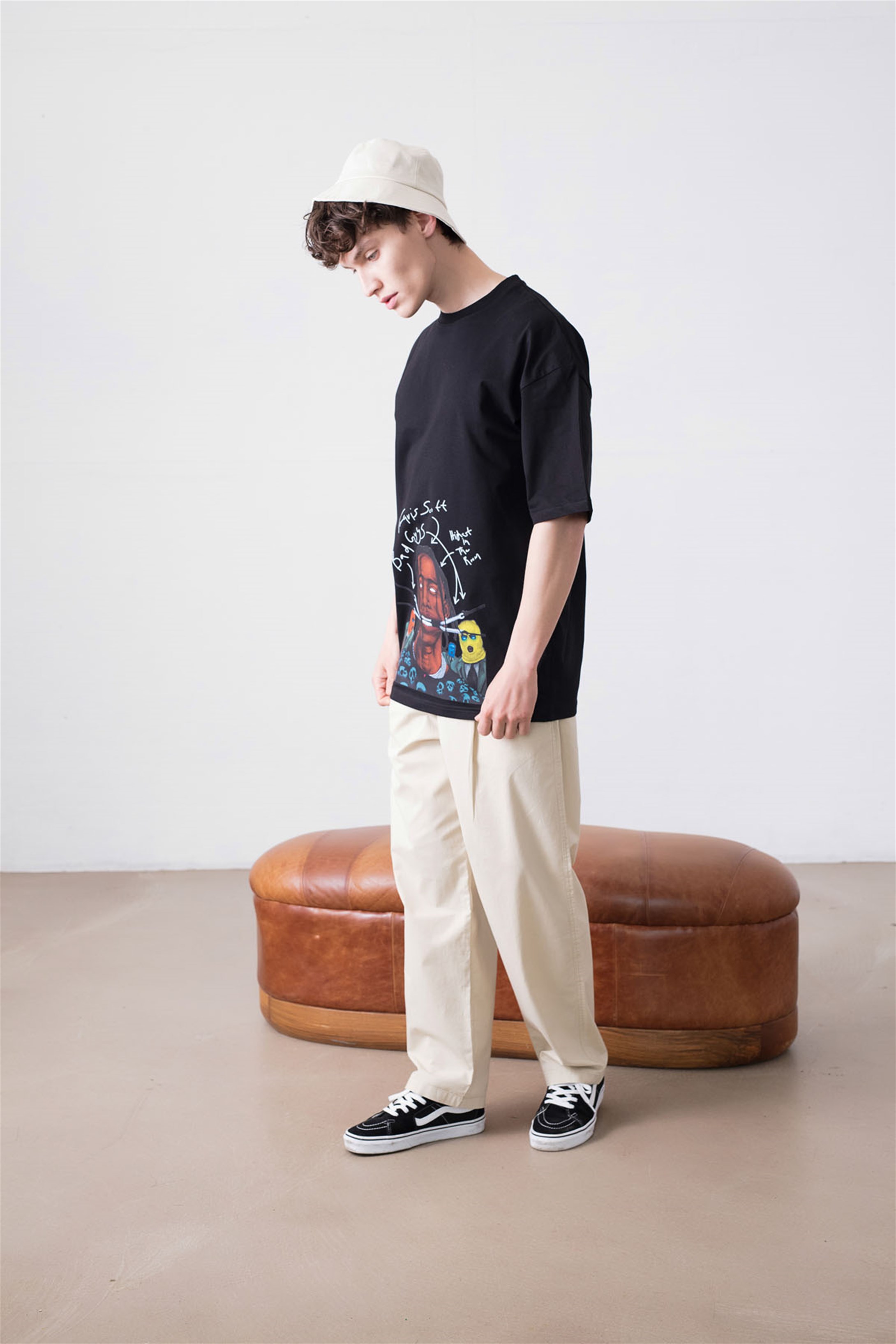 Trendiz Unisex Jackboys Travis Scott Siyah Tshirt