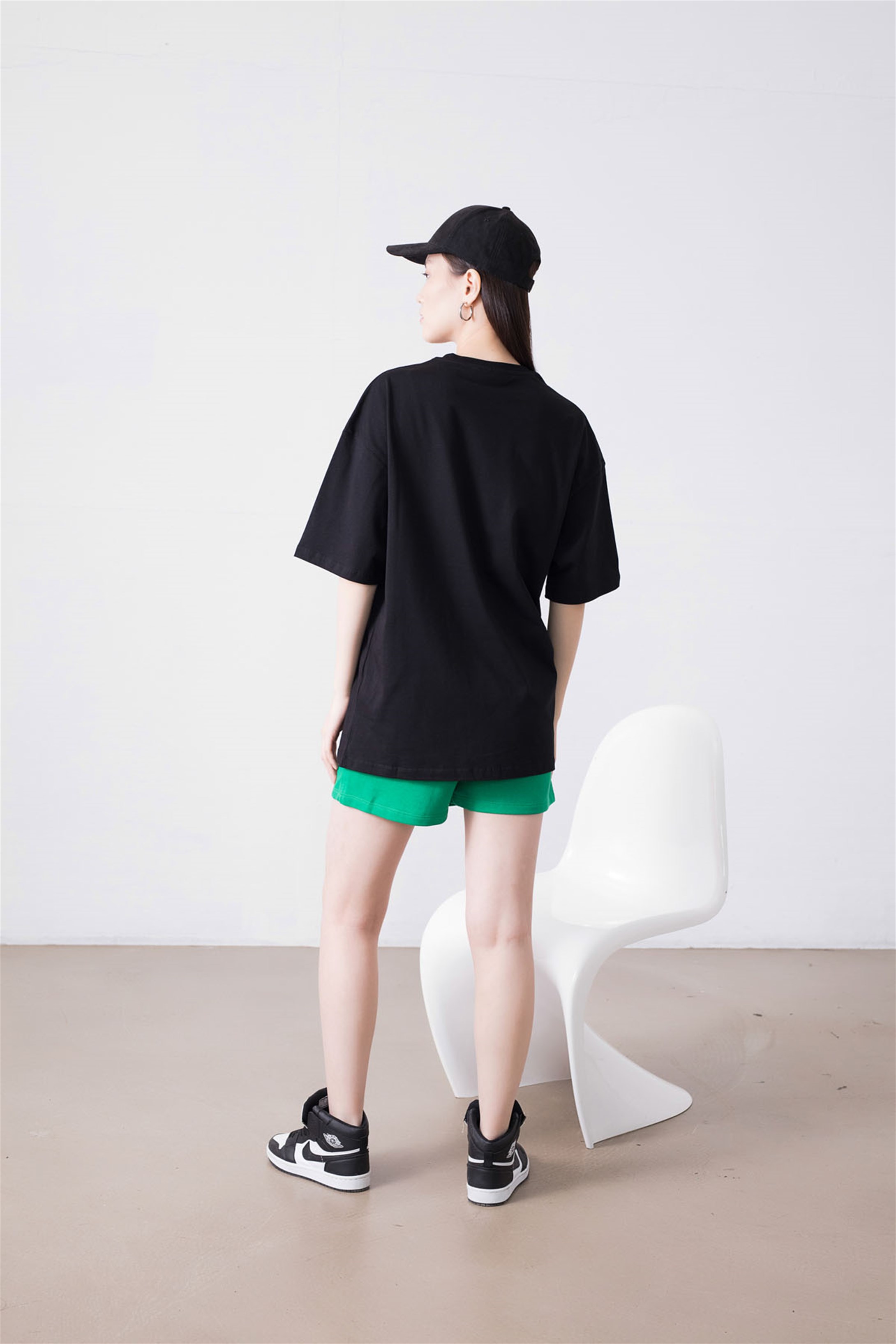 Trendiz Unisex Raphael Ninja Turtles Siyah Tshirt