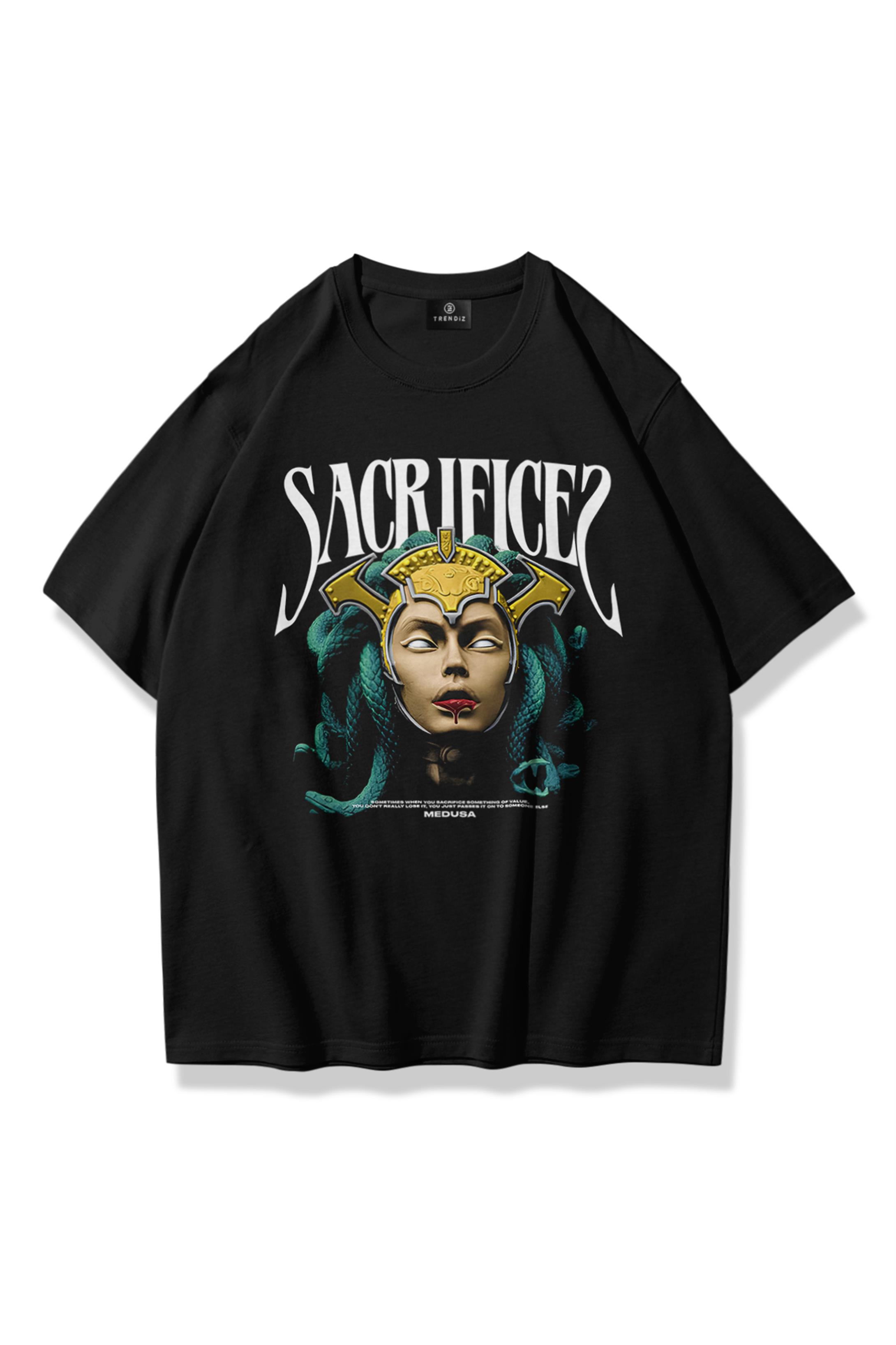 Trendiz Unisex Sacrifices Tshirt Siyah