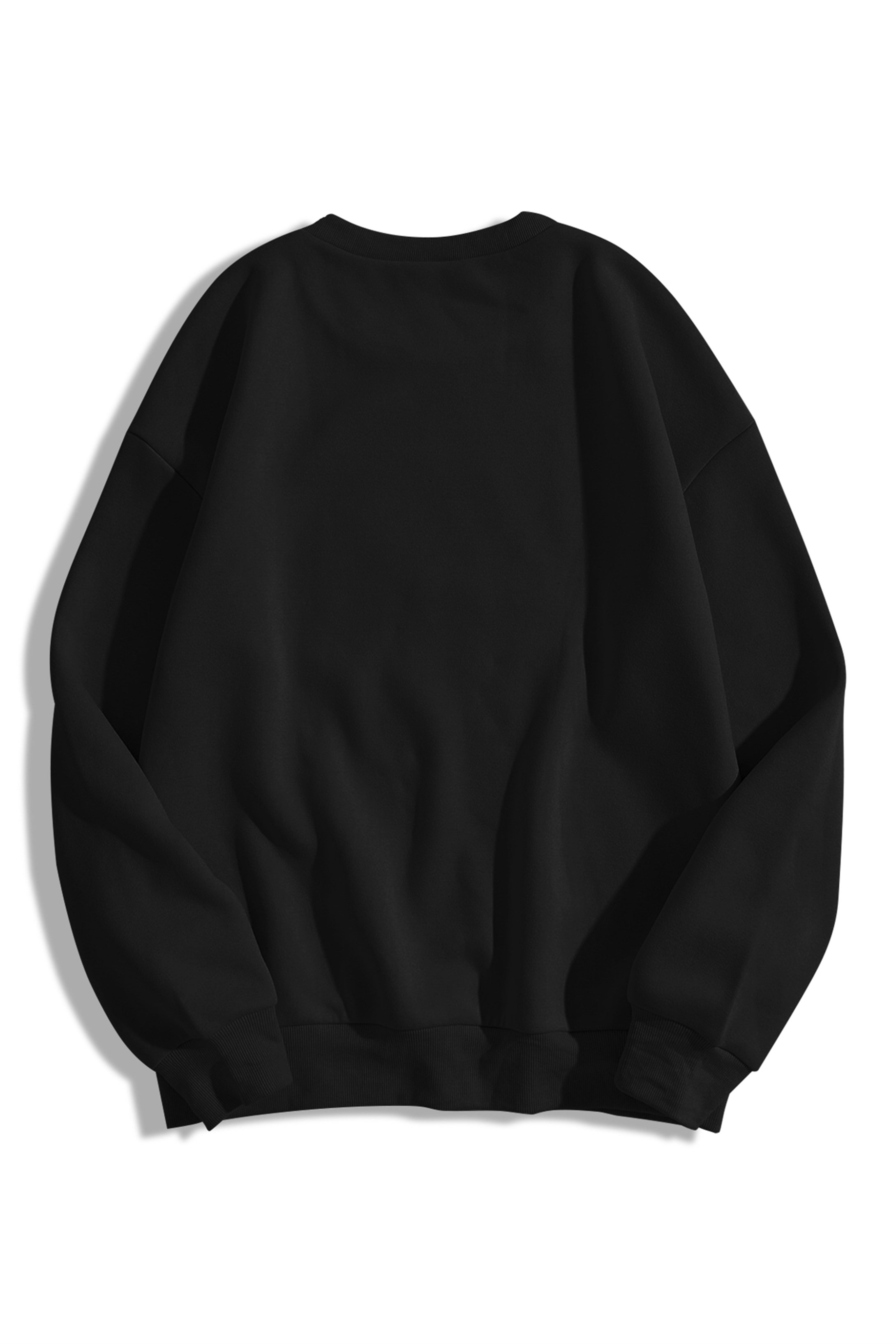 Trendiz Unisex Smoldering Bisiklet Yaka Sweatshirt Hoodie