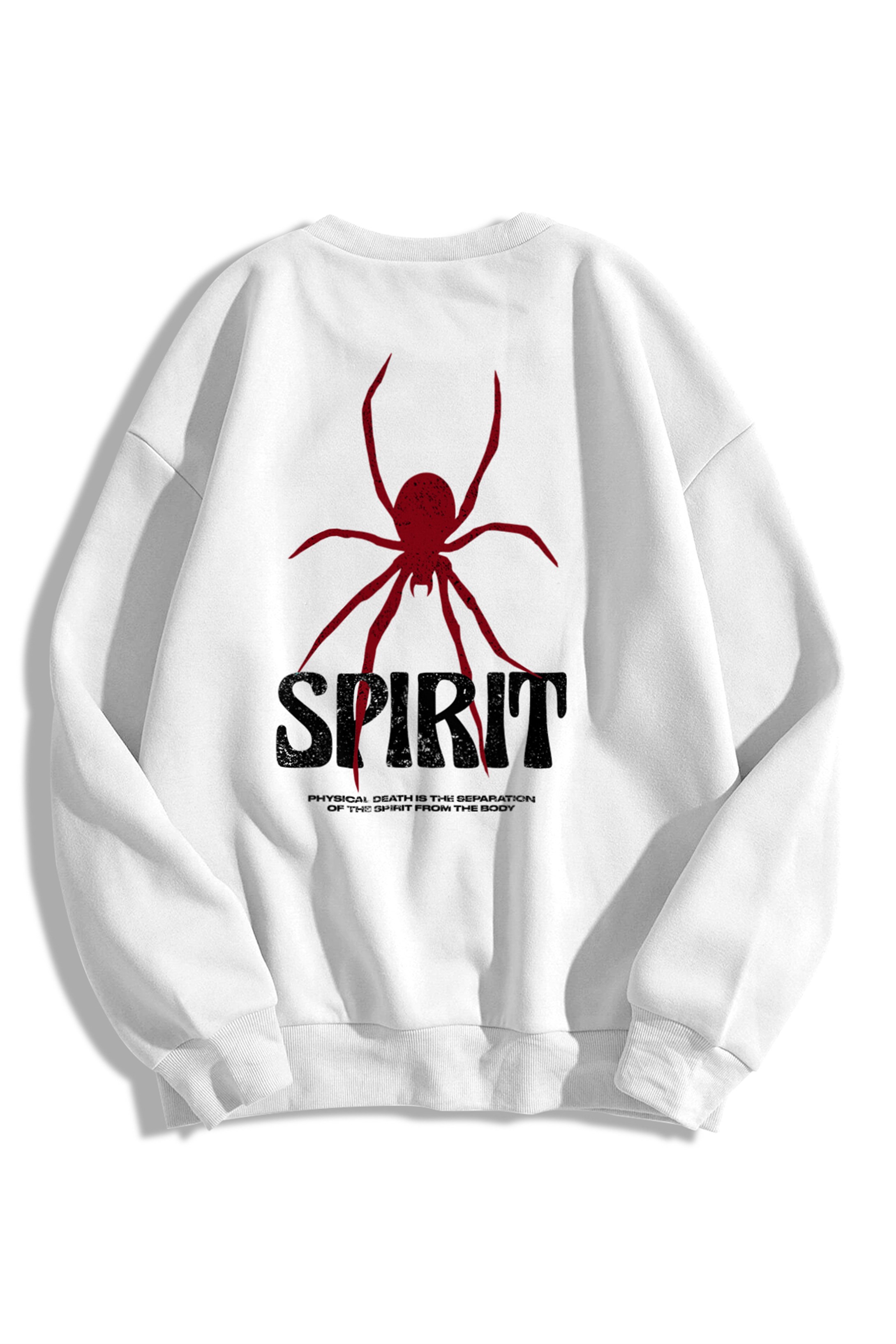 Trendiz Unisex Spirit Bisiklet Yaka Sweatshirt Hoodie