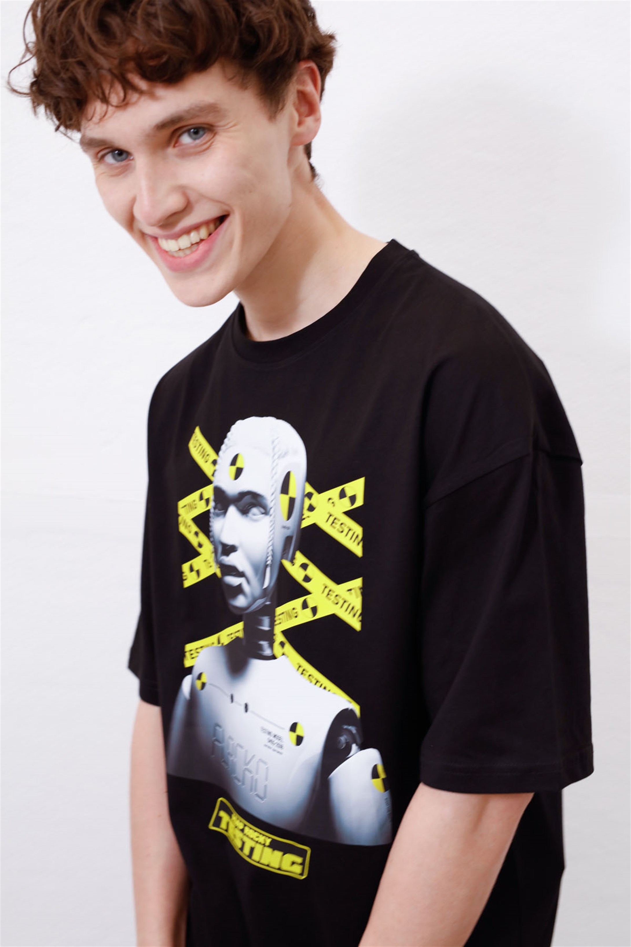 Trendiz Unisex Testing Asap Rocky Siyah T Shirt