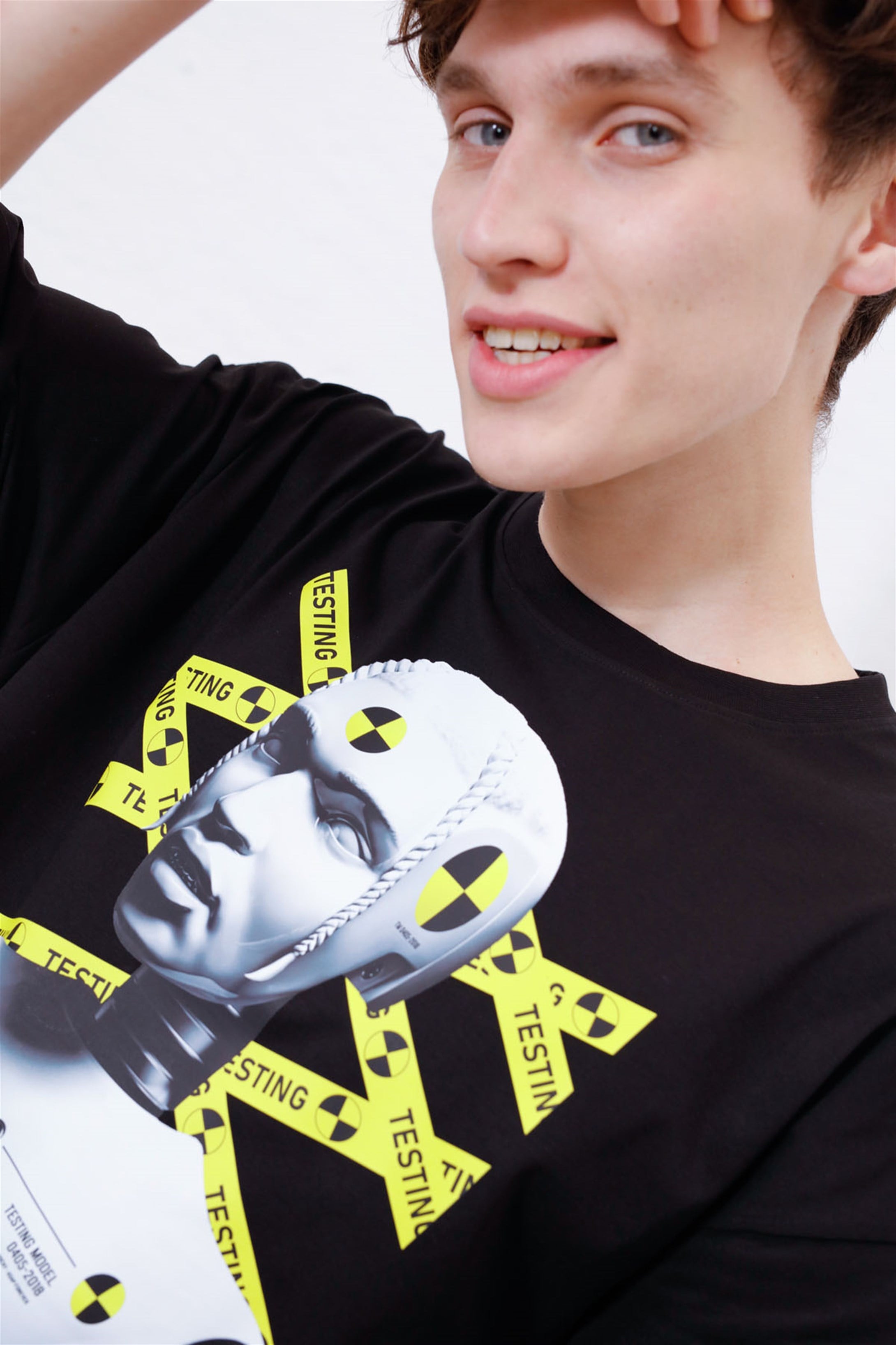 Trendiz Unisex Testing Asap Rocky Siyah T Shirt