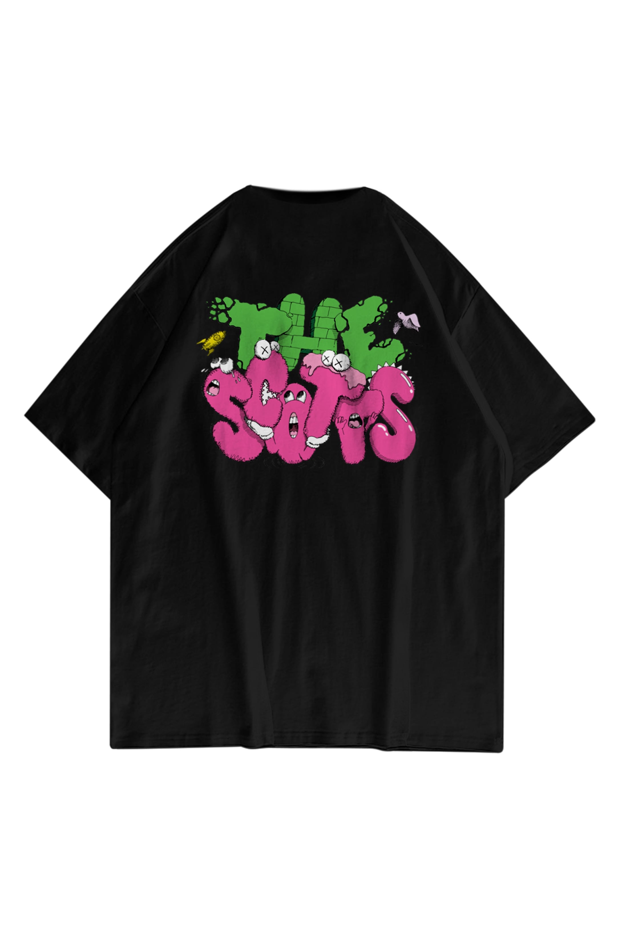 Trendiz Unisex The Scotts Siyah Tshirt