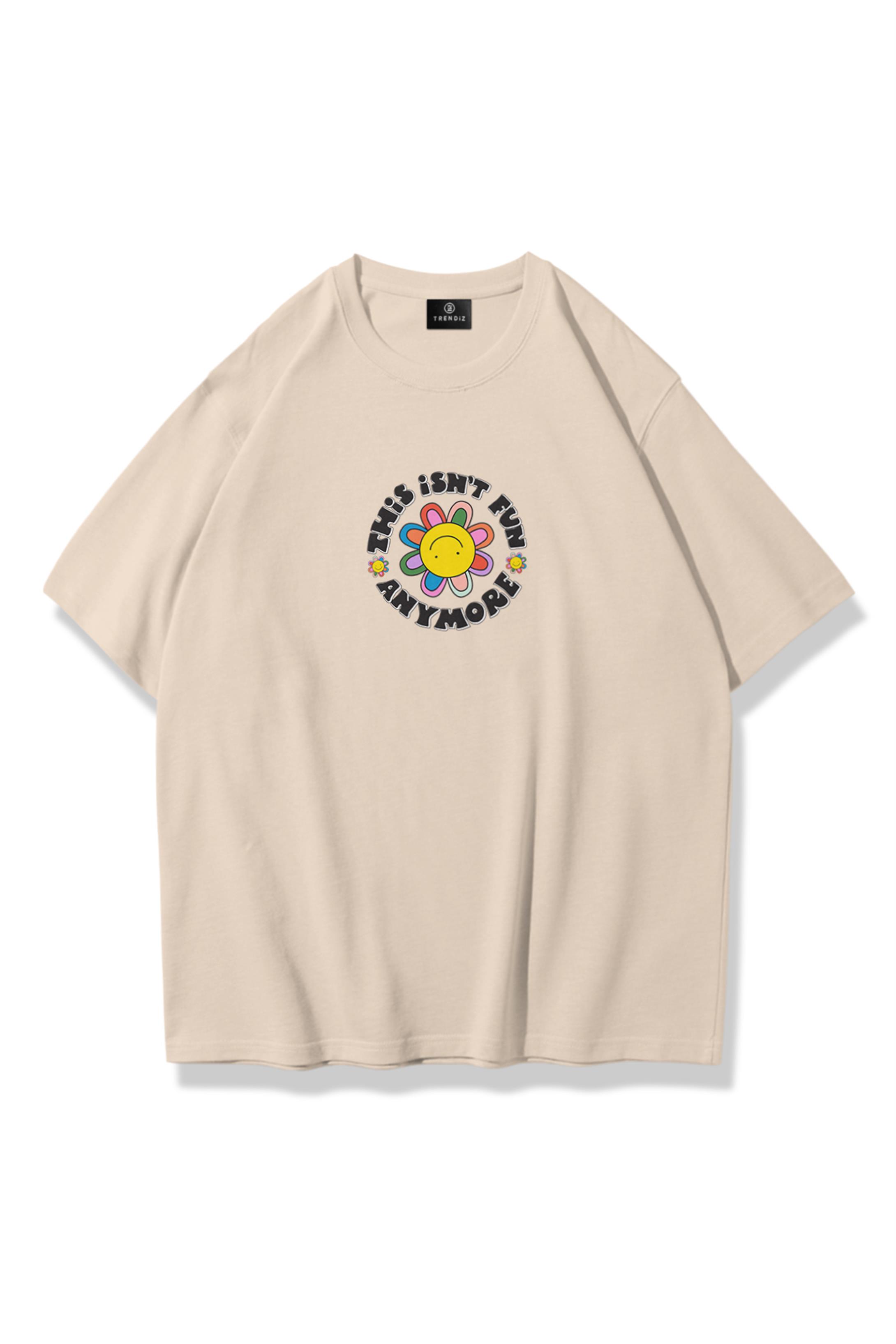 Trendiz Unisex This isnt Fun Tshirt Taş