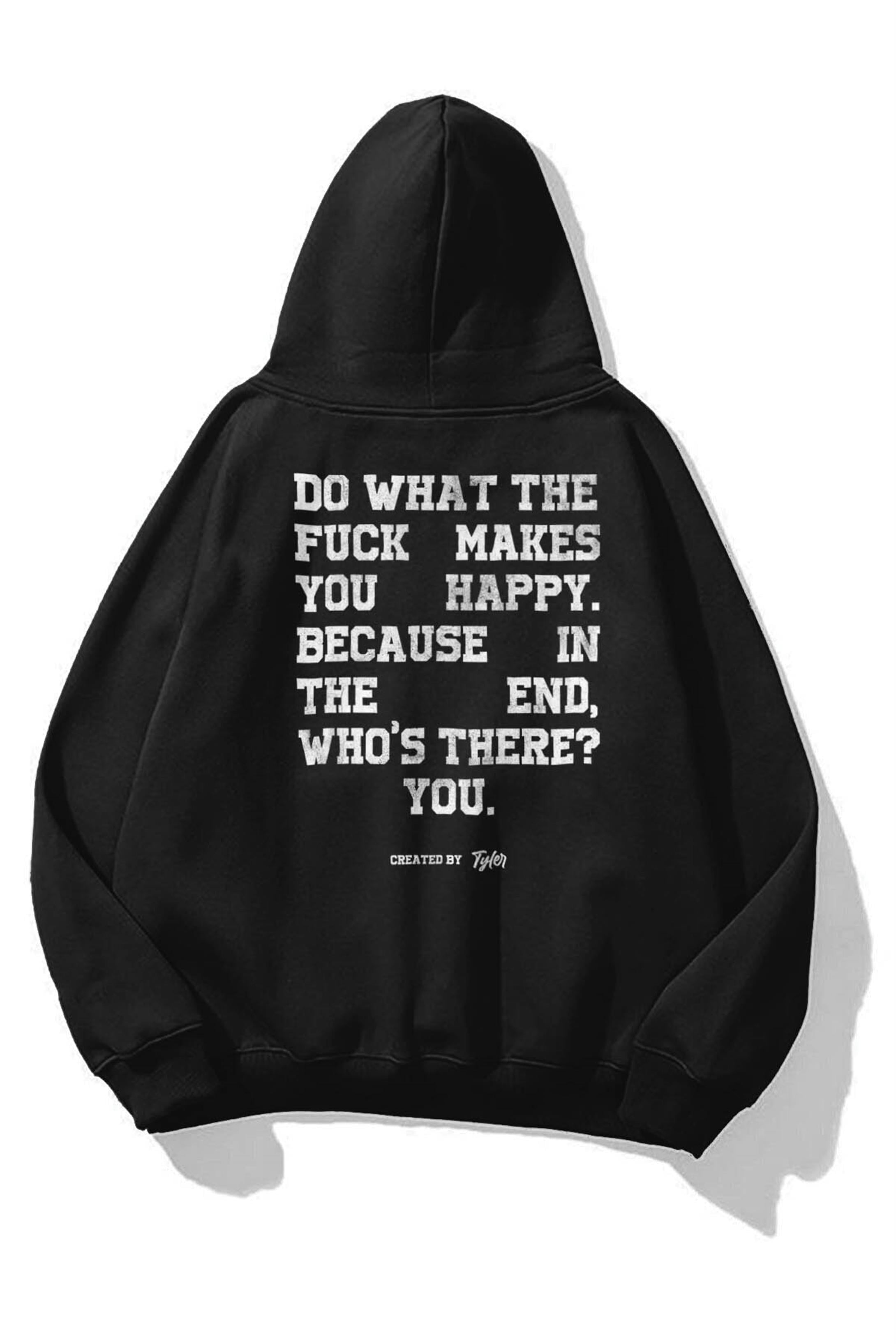 Trendiz Unisex Tyler The Creator Sweatshirt Hoodie Siyah