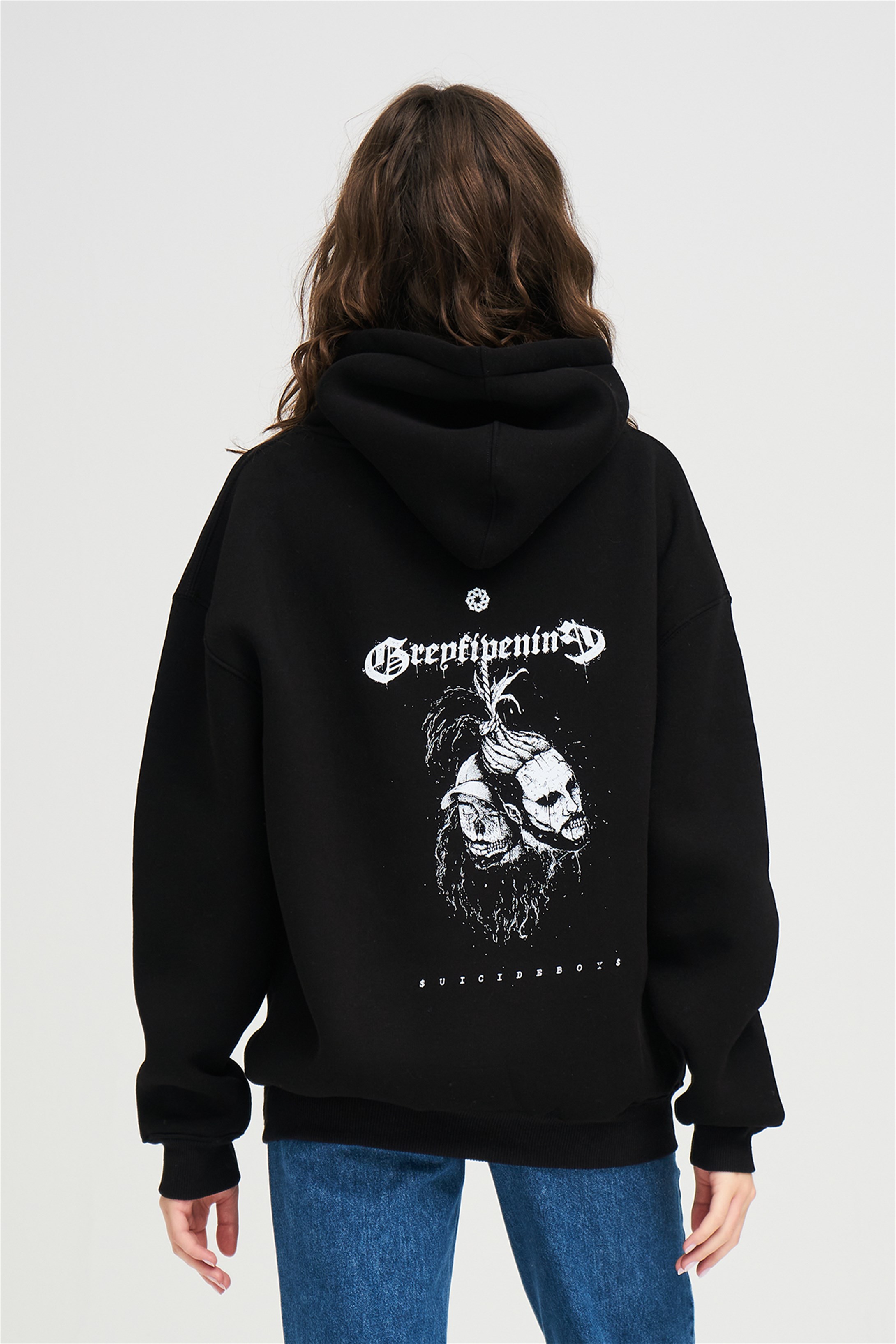Trendiz Unisex $uicideboy$ Siyah Sweatshirt Hoodie