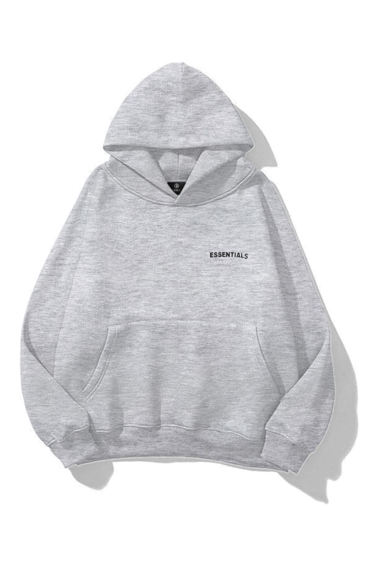 Unisex 303 Essential Sweatshirt Gri melanj