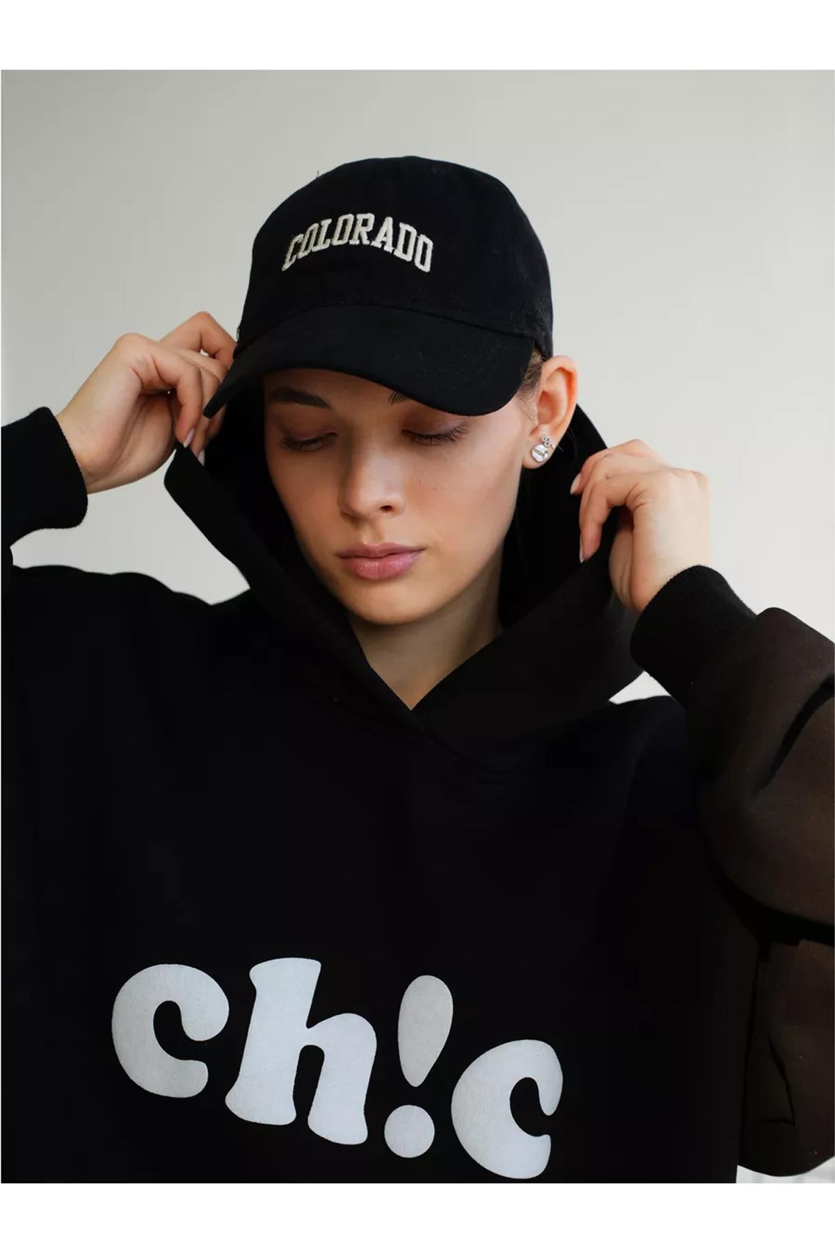 Unisex Ch!c Sweatshirt Siyah