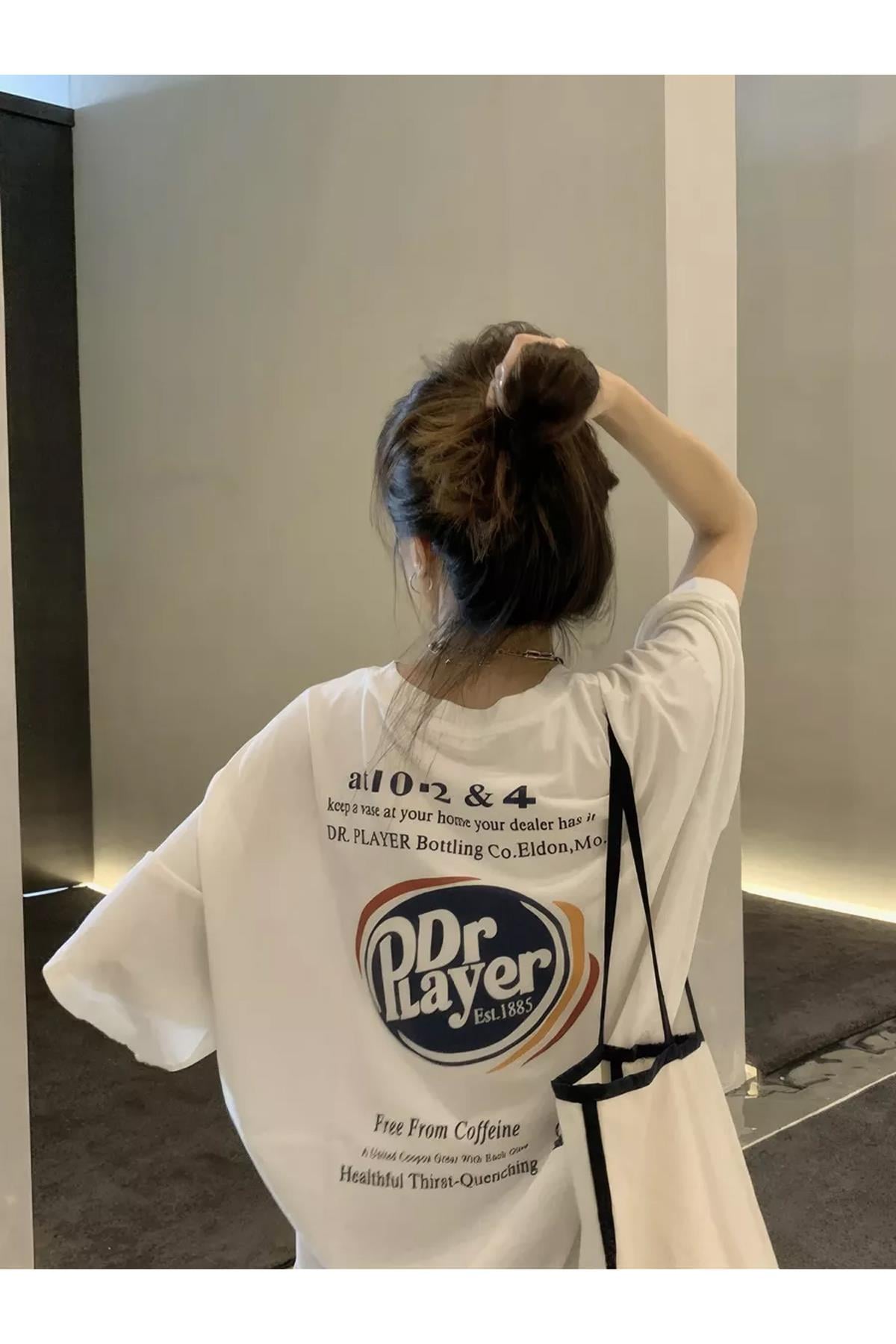 Unisex Dr Rayer Tshirt Beyaz