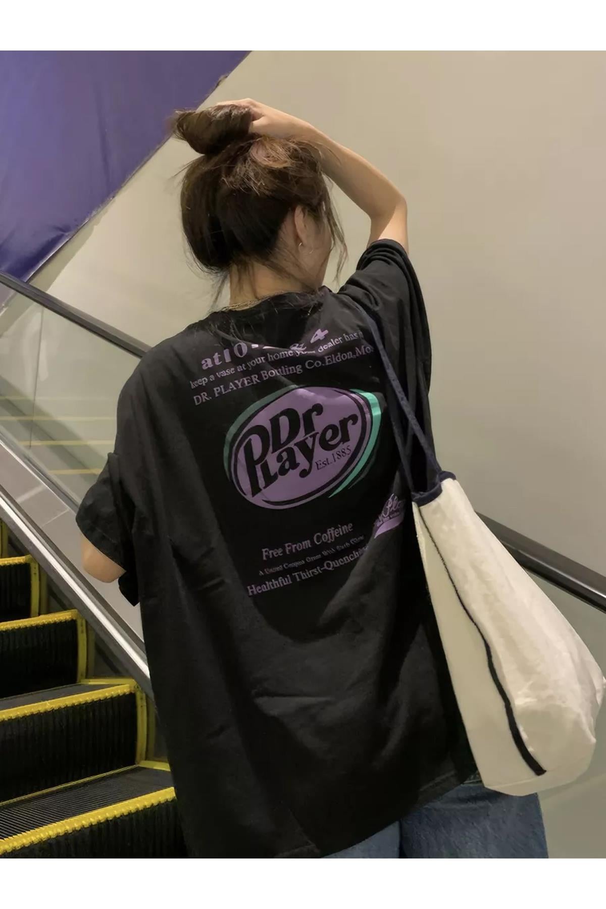 Unisex Dr Rayer Tshirt Siyah